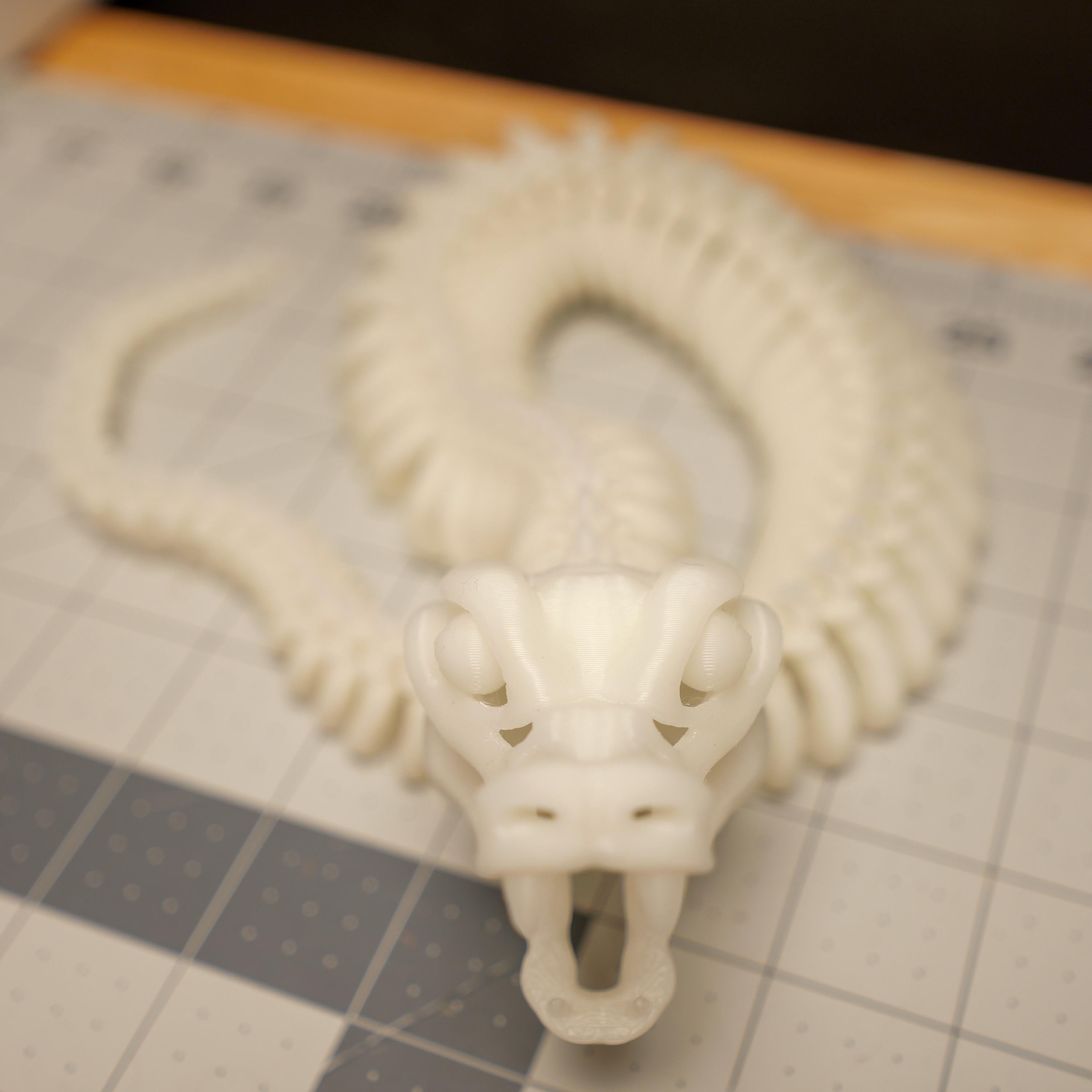 Fully Articulated Skeletonized Snake Play Figure Glow In The Dark Posable Moving Horror Bones Toy Unique Reptile Creature Collectible Fans
