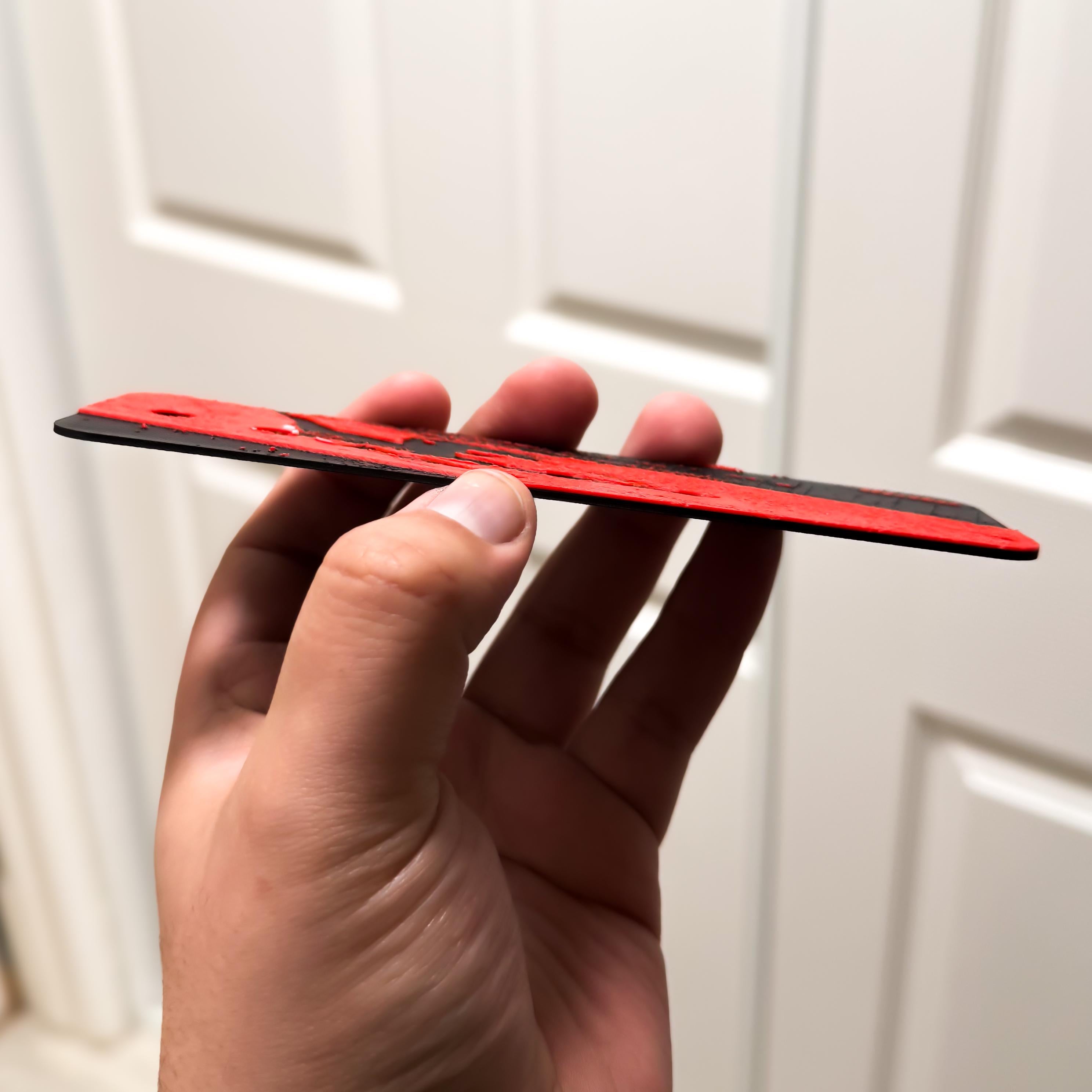 Spider-Man Inspired 3D Printed Bookmark Miles Morales Peter Parker Red and Black Design Comic Book Superhero Gift for Marvel Fans Readers