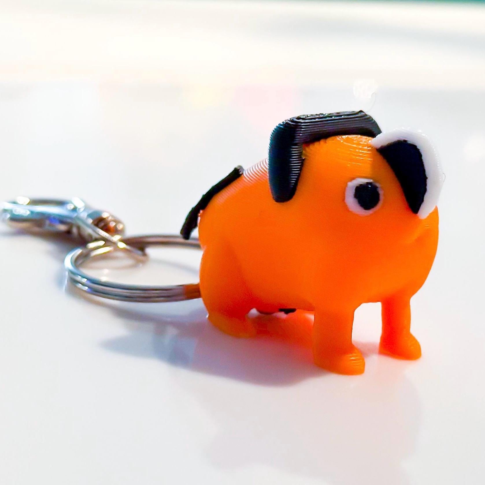 Pochita Keychain Chainsaw Man Anime Devil Dog