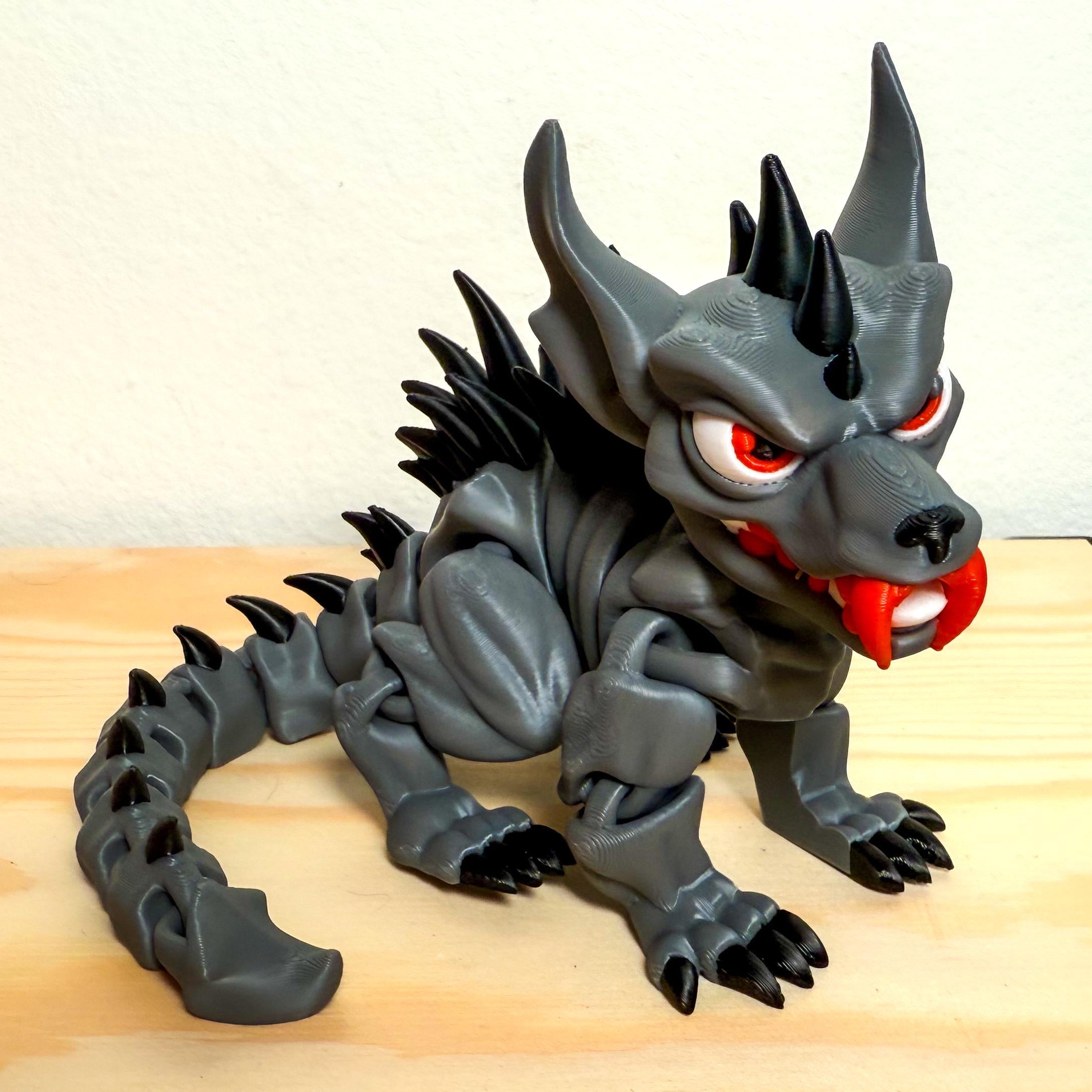 Fully Articulated Chupacabra Kids Scary | Posable Handmade Horror Toy
