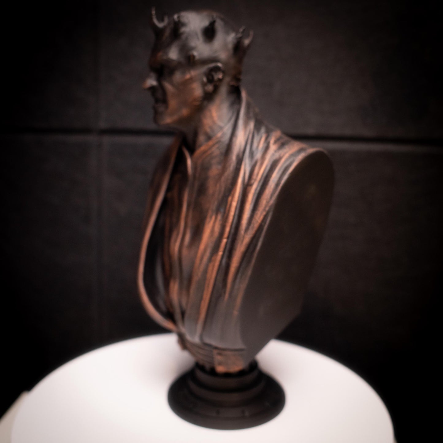 Darth Maul Bust in Copper Antique Finish