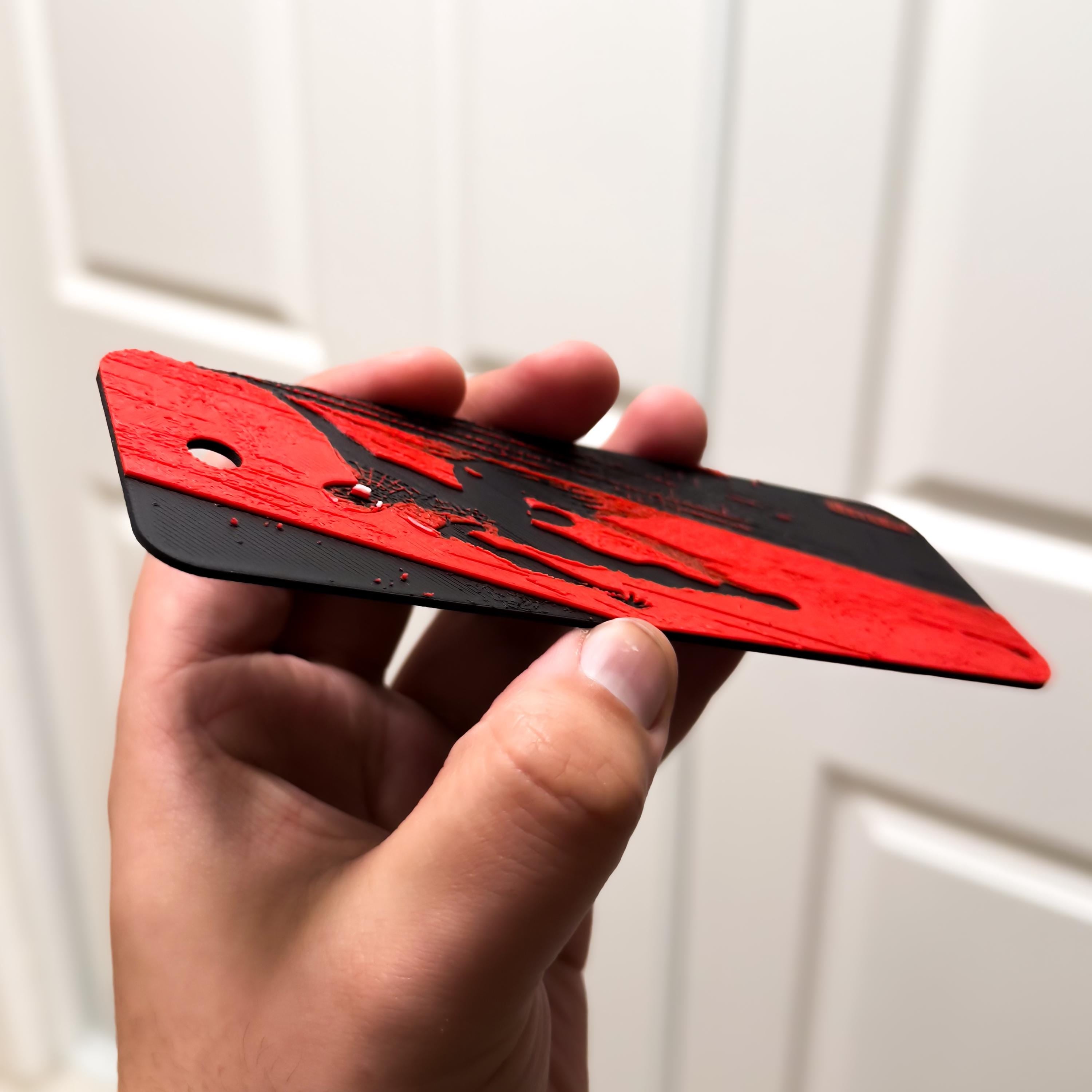 Spider-Man Inspired 3D Printed Bookmark Miles Morales Peter Parker Red and Black Design Comic Book Superhero Gift for Marvel Fans Readers