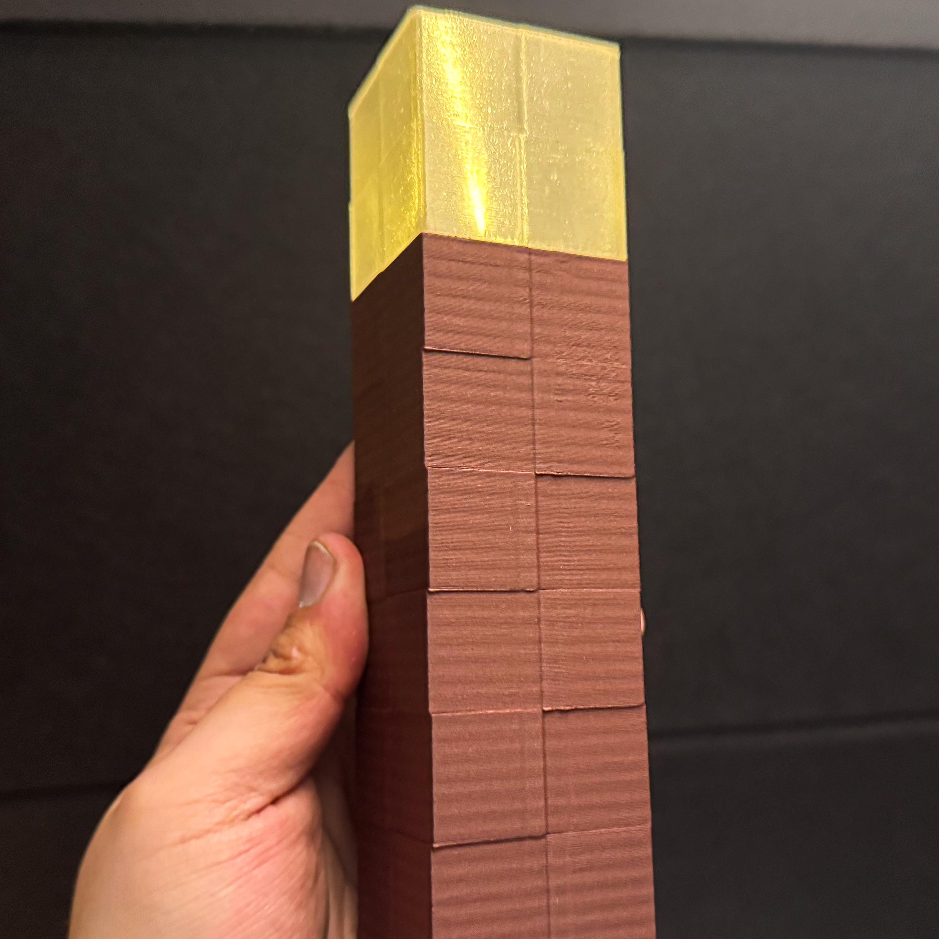 Pixel Flashlight Minecraft Movie Toy