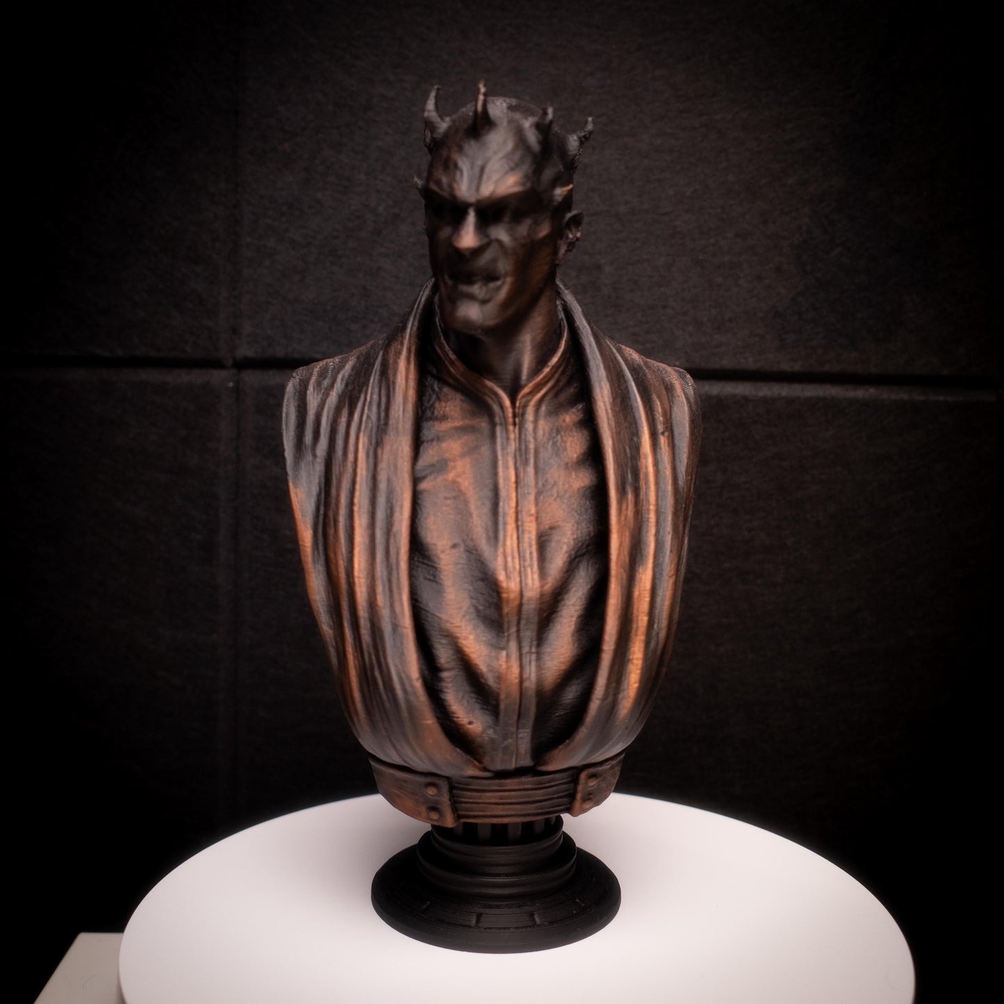 Darth Maul Bust in Copper Antique Finish