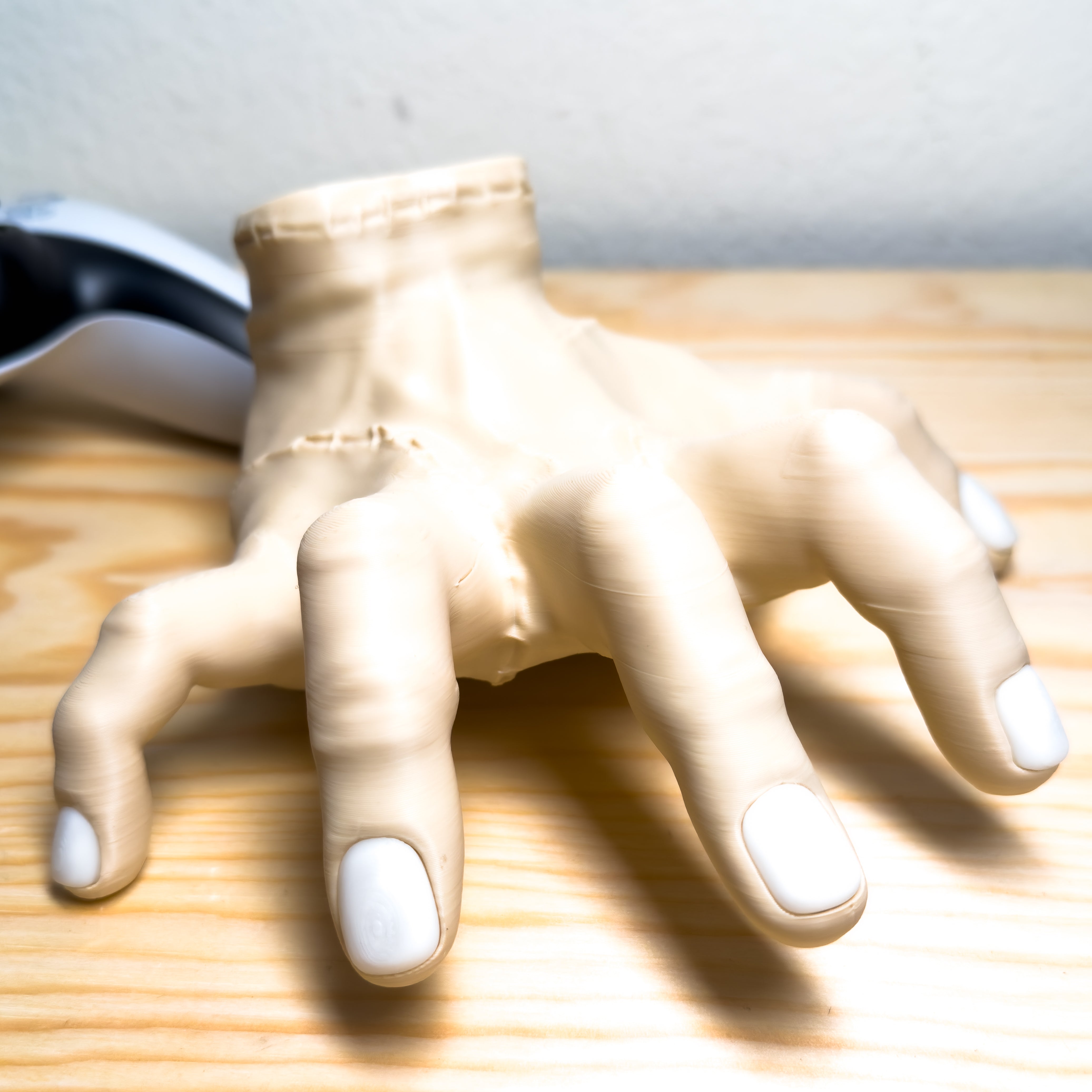 Wednesday Addams Family Thing Hand Controller Stand | Creepy Gaming Display Holder