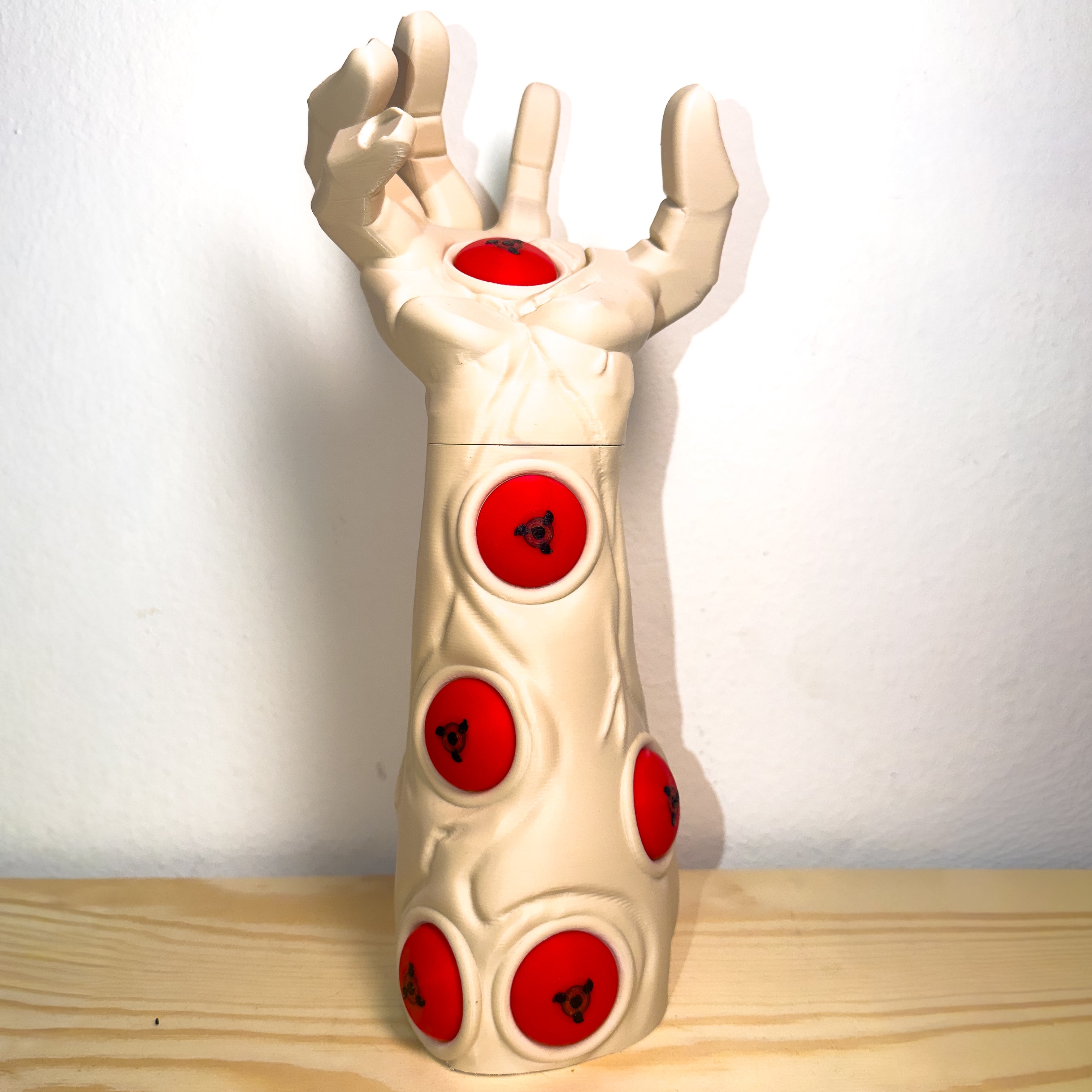 Danzo Naruto Shippuden Sharingan Uchiha Eye Anime Manga Arm Controller Stand Gaming Display