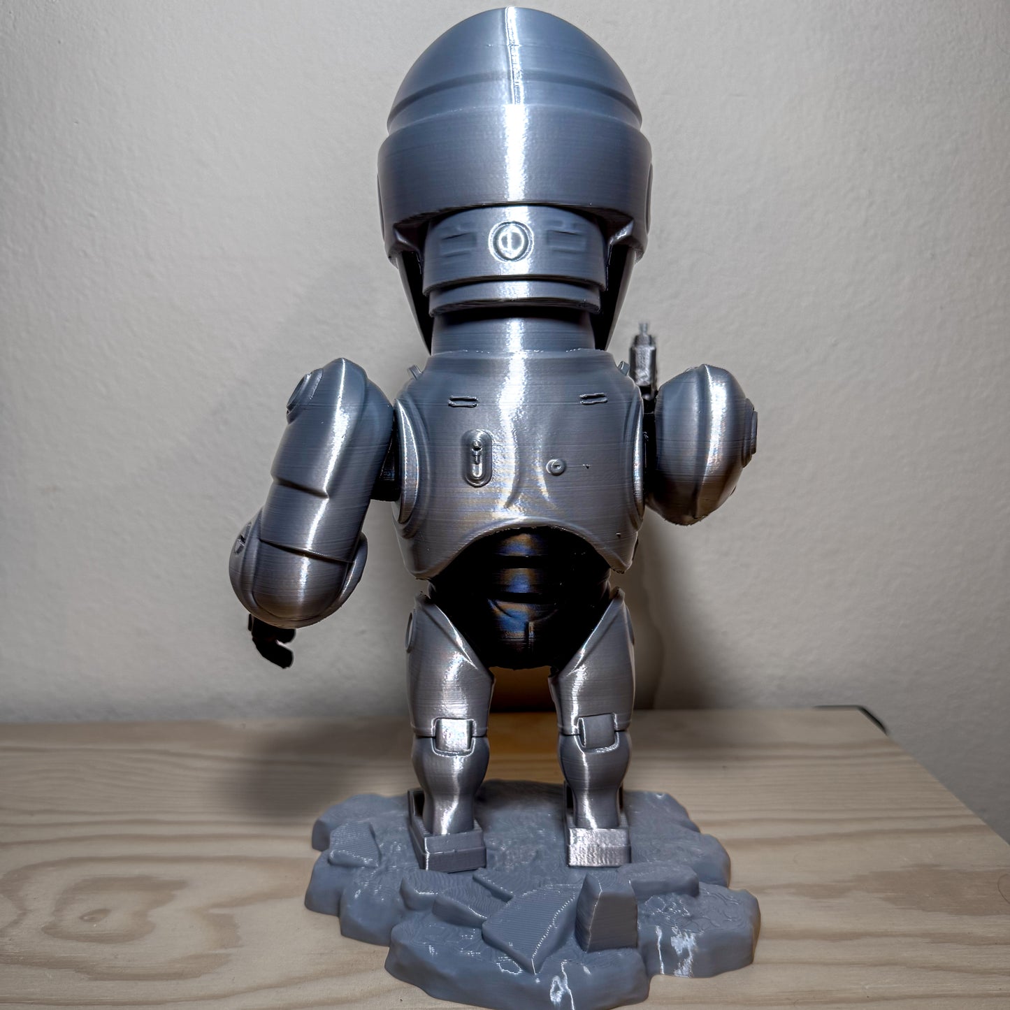 Chibi RoboCop Movie Inspired Statue Figurine