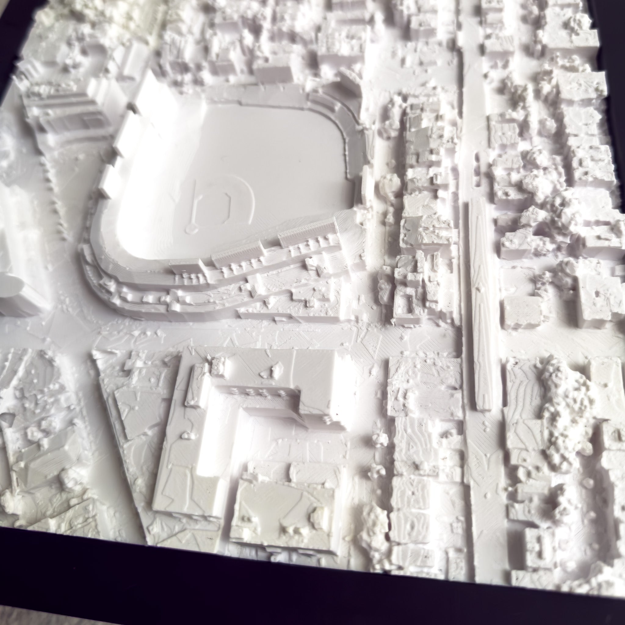 Stadium Map Chicago Cubs - Wrigley Field Wall Art Piece