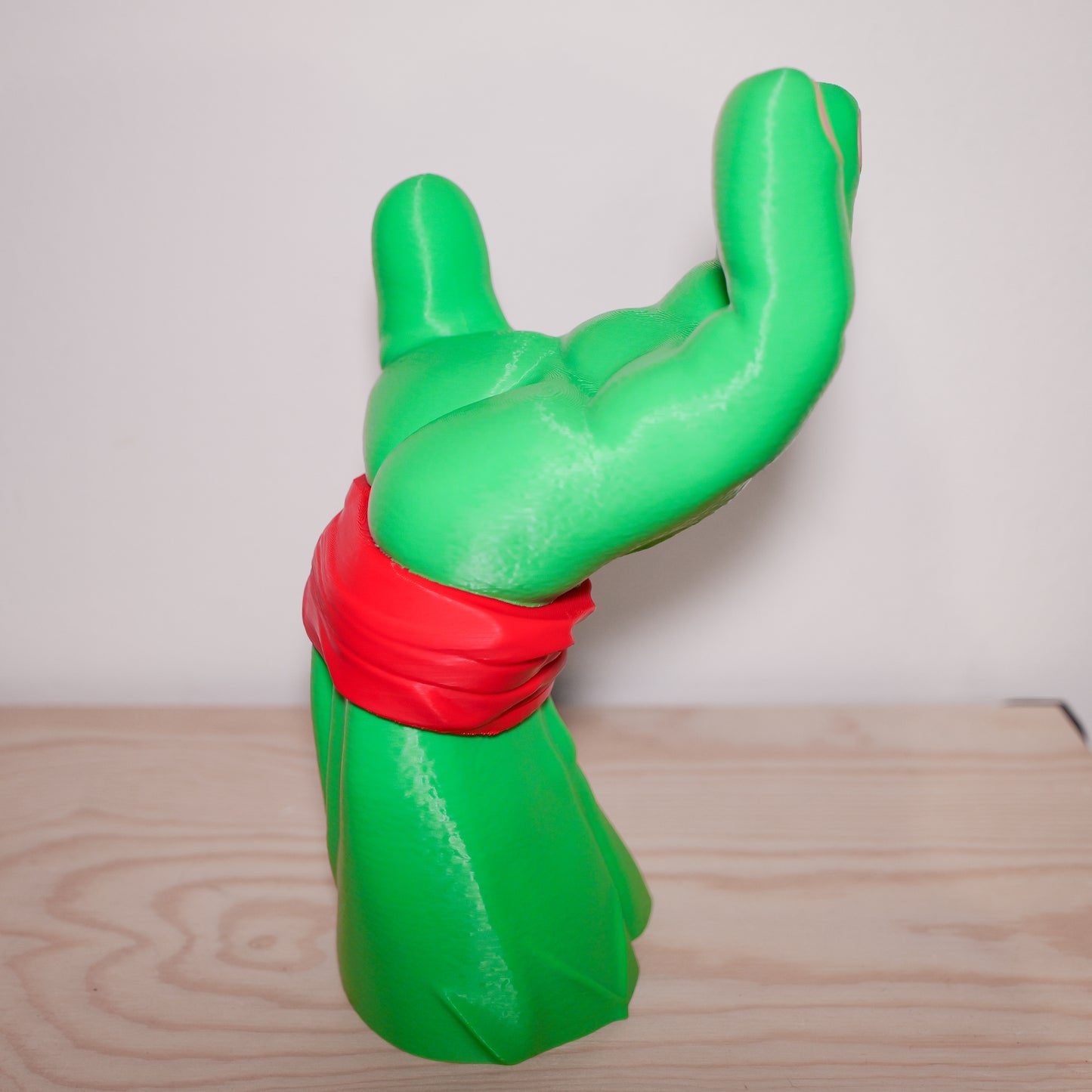 TMNT Raphael Teenage Mutant Ninja Turtles Arm Hand Controller & Headphone Stand