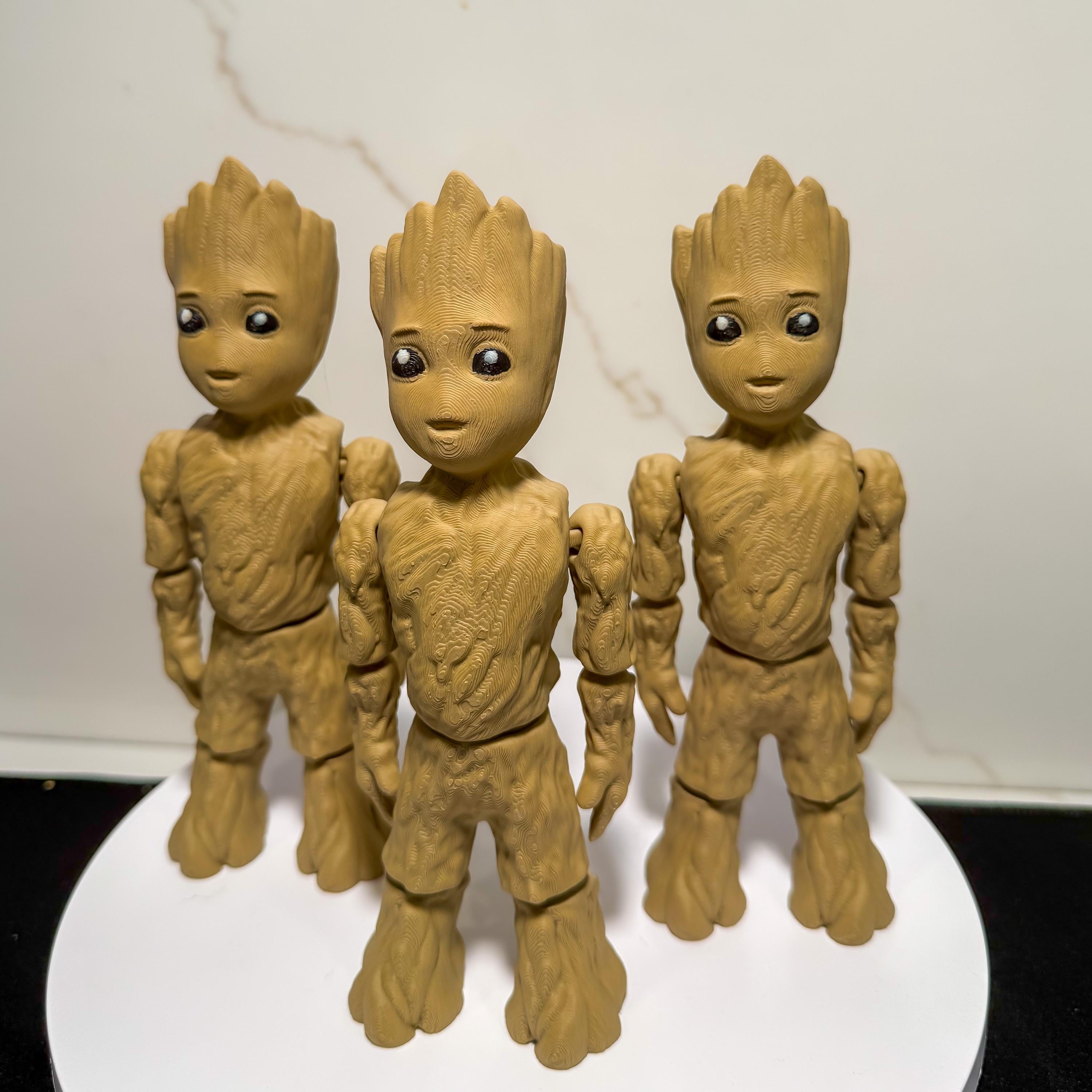 Groot 7” Posable Toy Action Figure GOTG
