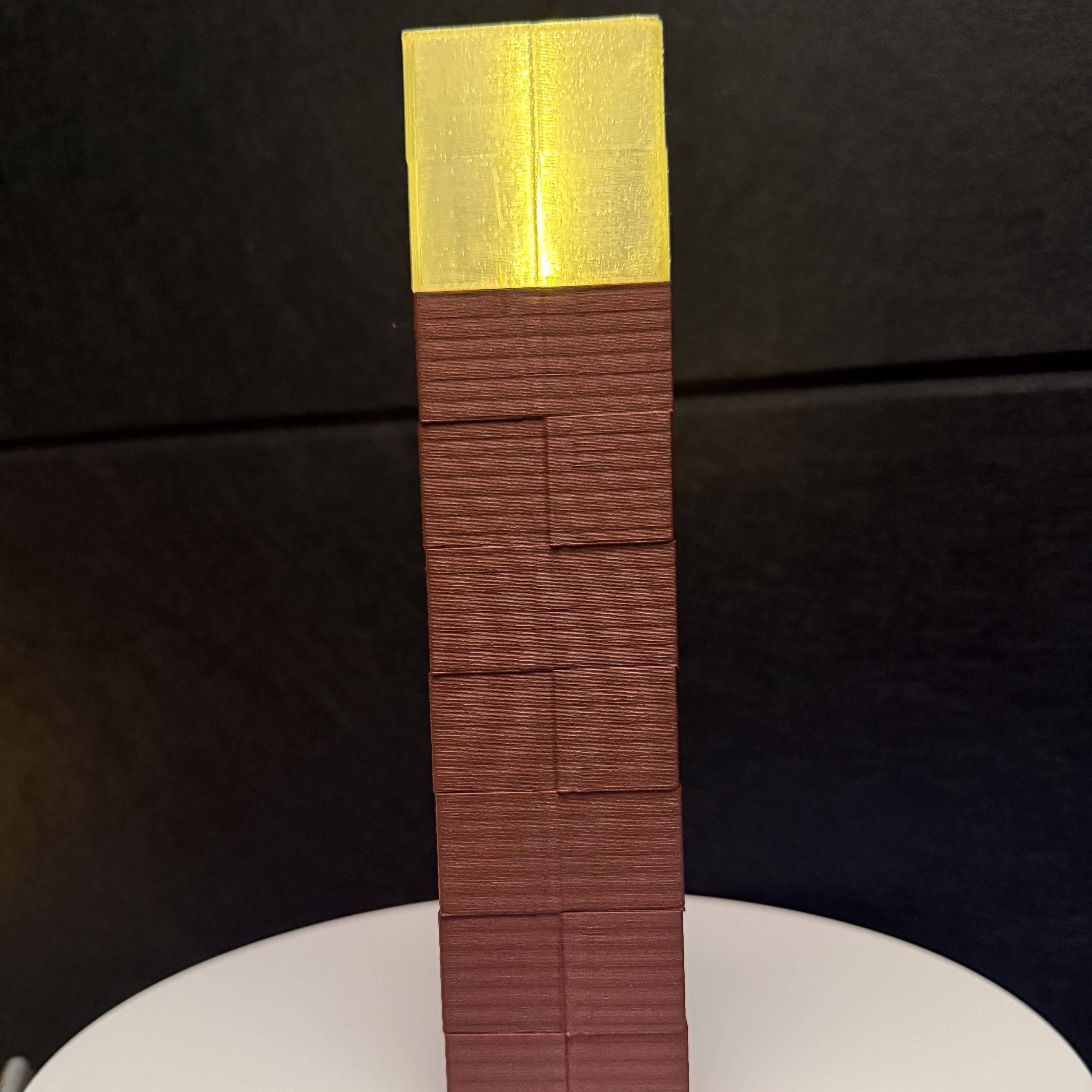 Pixel Flashlight Minecraft Movie Toy