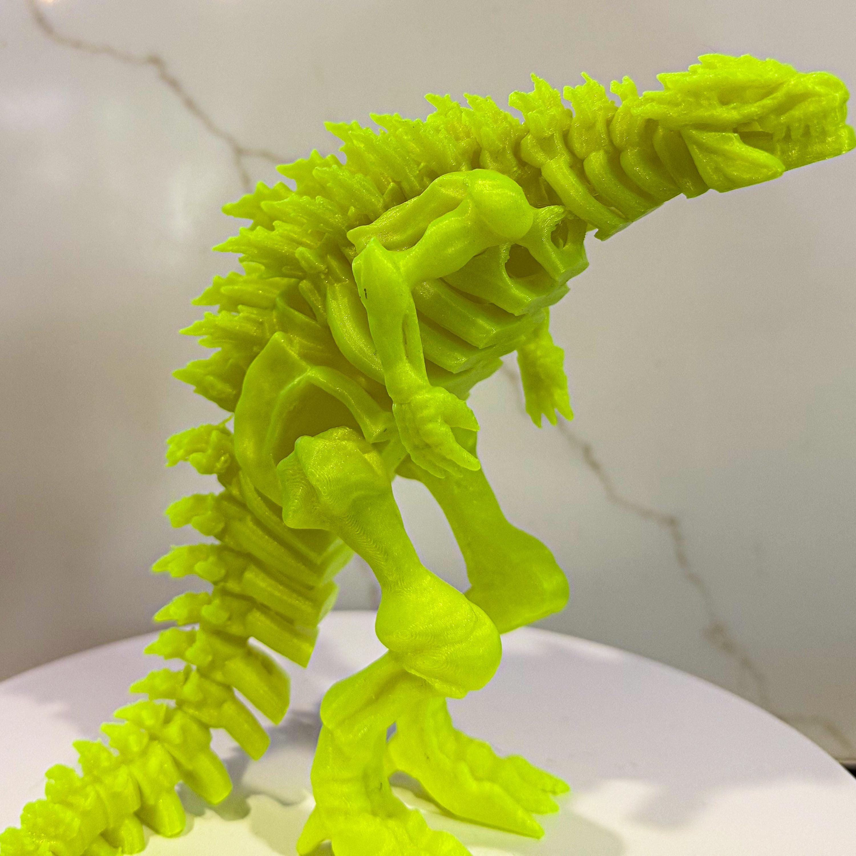 Skeletonized Godzilla Atomic Yellow