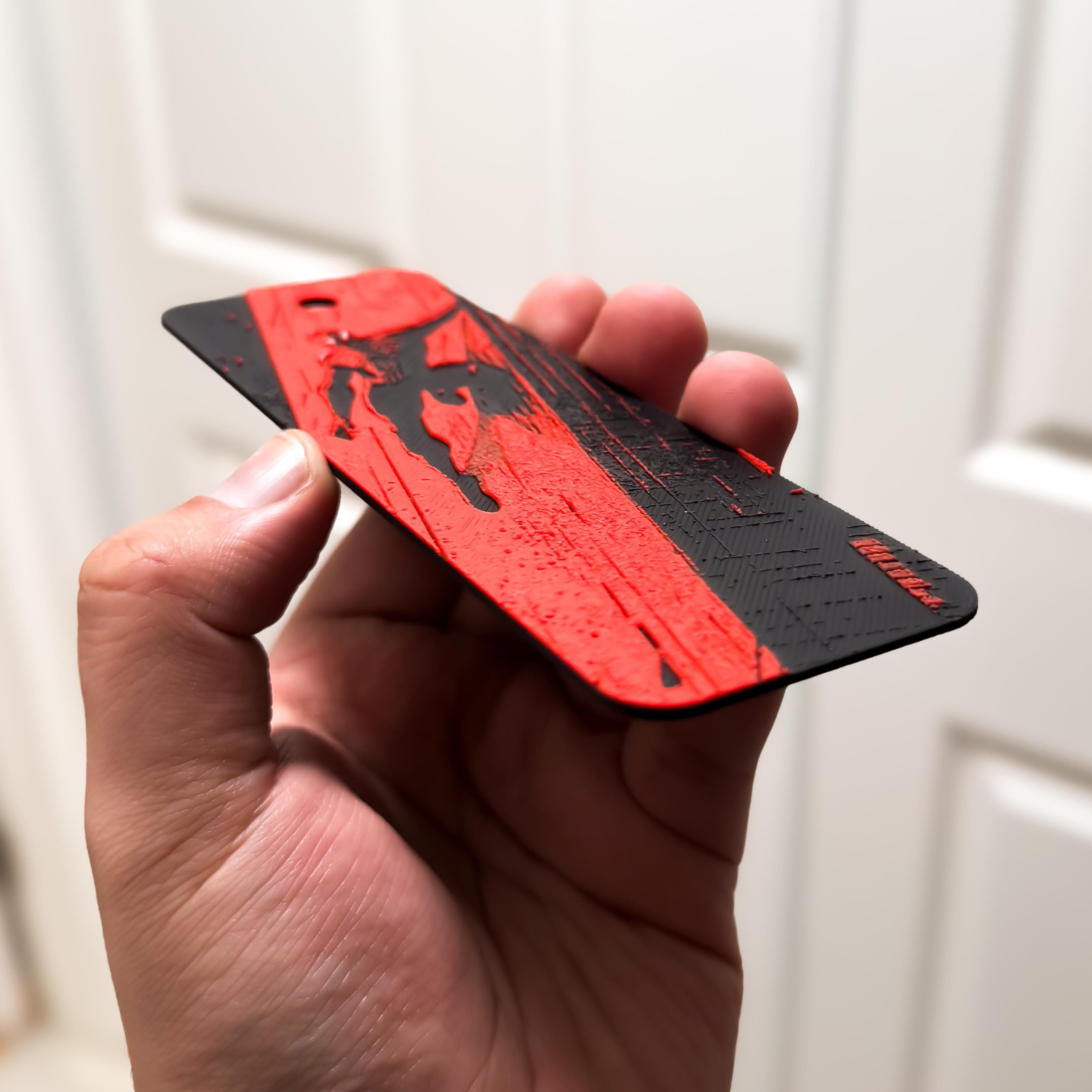 Spider-Man Inspired 3D Printed Bookmark Miles Morales Peter Parker Red and Black Design Comic Book Superhero Gift for Marvel Fans Readers