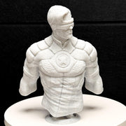 Cyclops Superhero X-Men Marble Statue Marvel-Inspired 7 Inch Bust