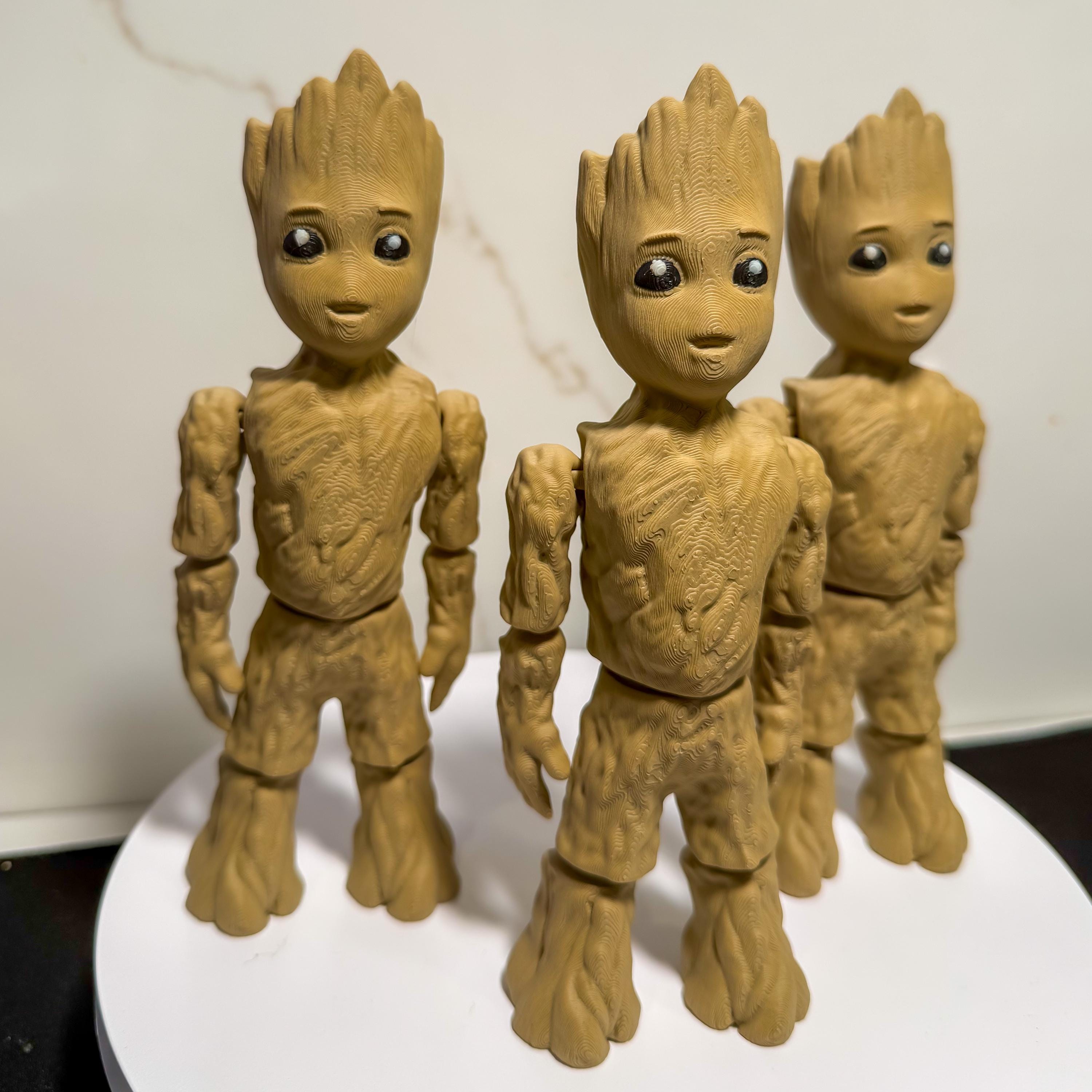 Groot 7” Posable Toy Action Figure GOTG