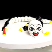 Art The Clown Dragon Snake Terrifier Inspired Flexi Toy Horror Figure