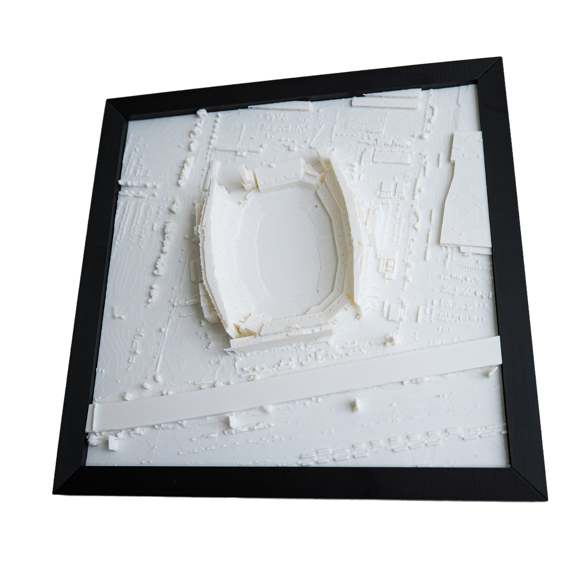 Stadium Map Philadelphia Eagles - Lincoln Financial Field Wall Art Piece