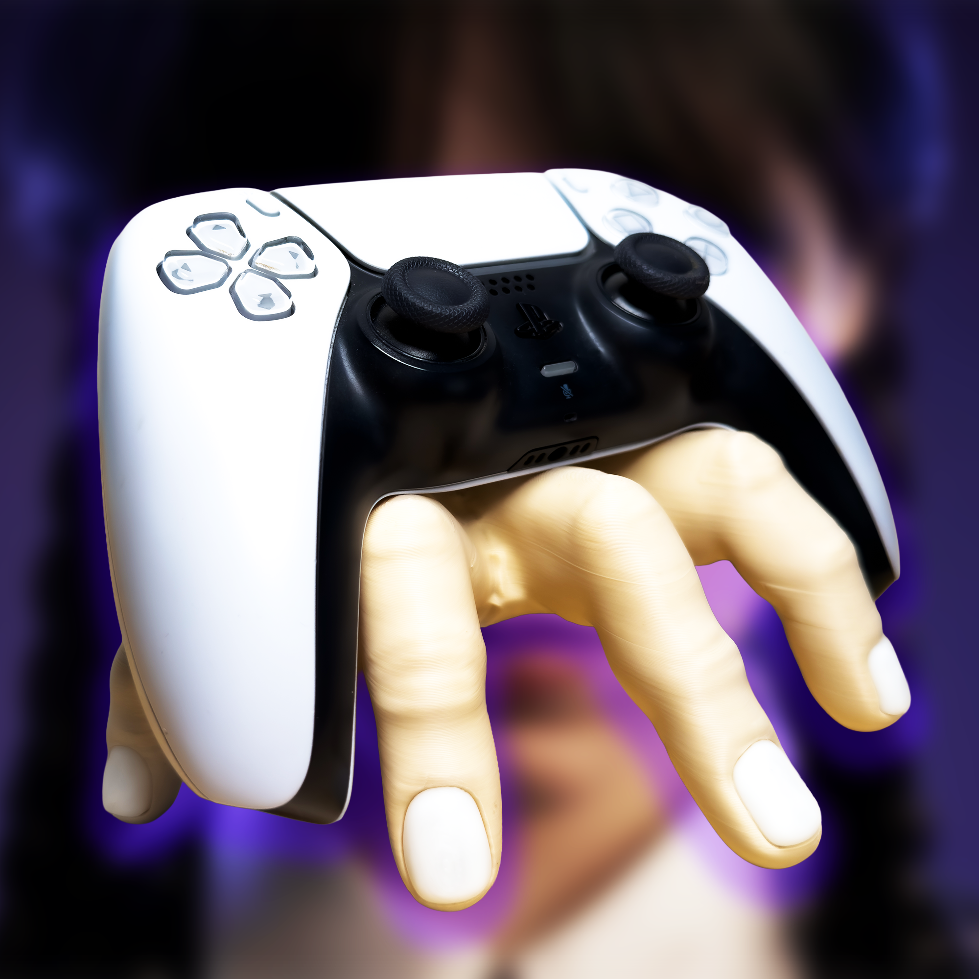 Wednesday Addams Family Thing Hand Controller Stand | Creepy Gaming Display Holder