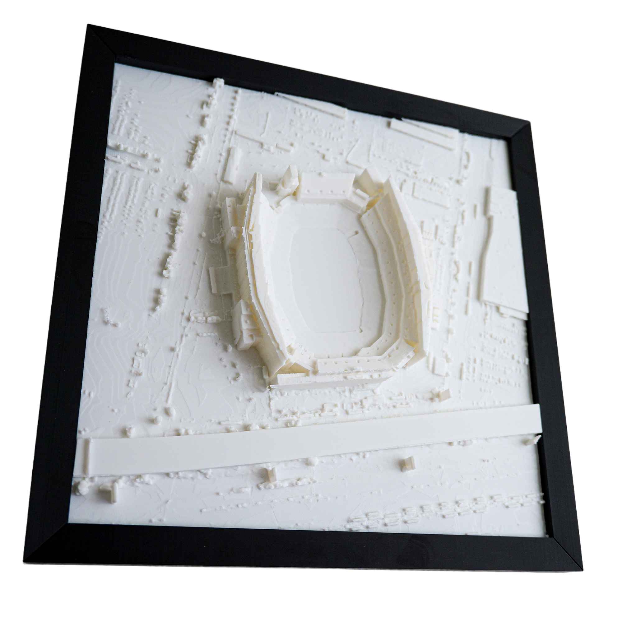 Stadium Map Philadelphia Eagles - Lincoln Financial Field Wall Art Piece