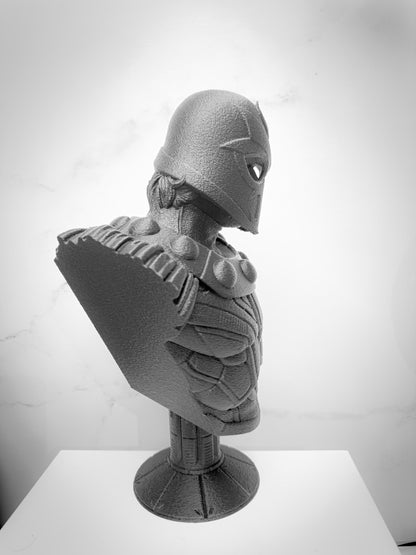 Magneto Black Textured Statue Bust
