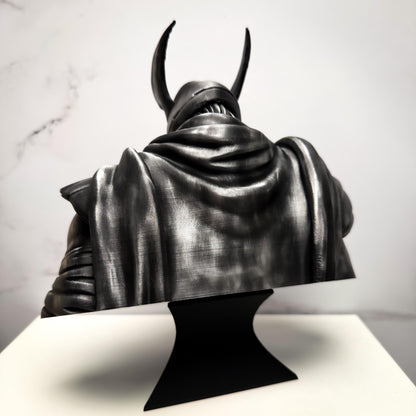 Thor Marvel Rivals Vintage Silver Statue Bust
