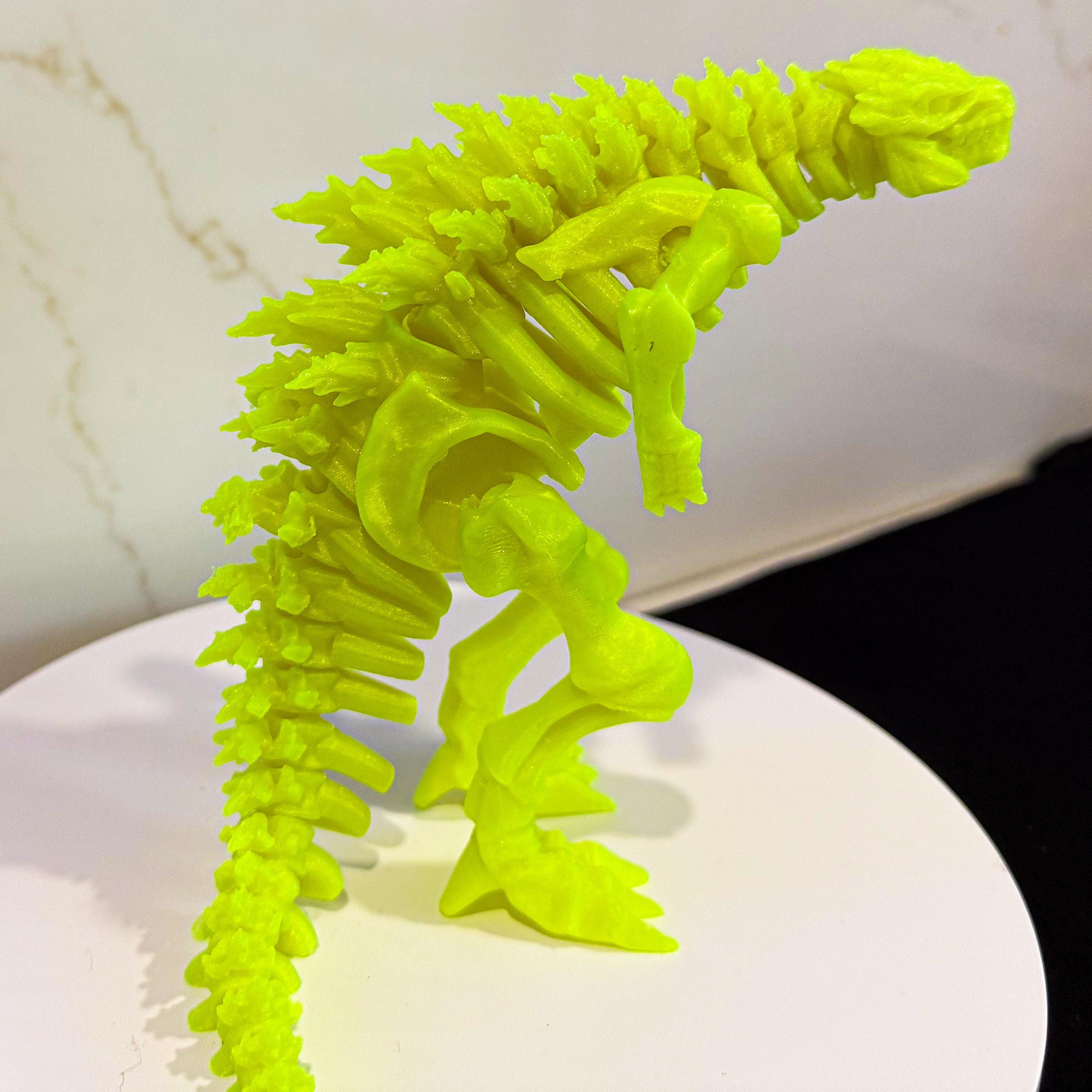 Skeletonized Godzilla Atomic Yellow