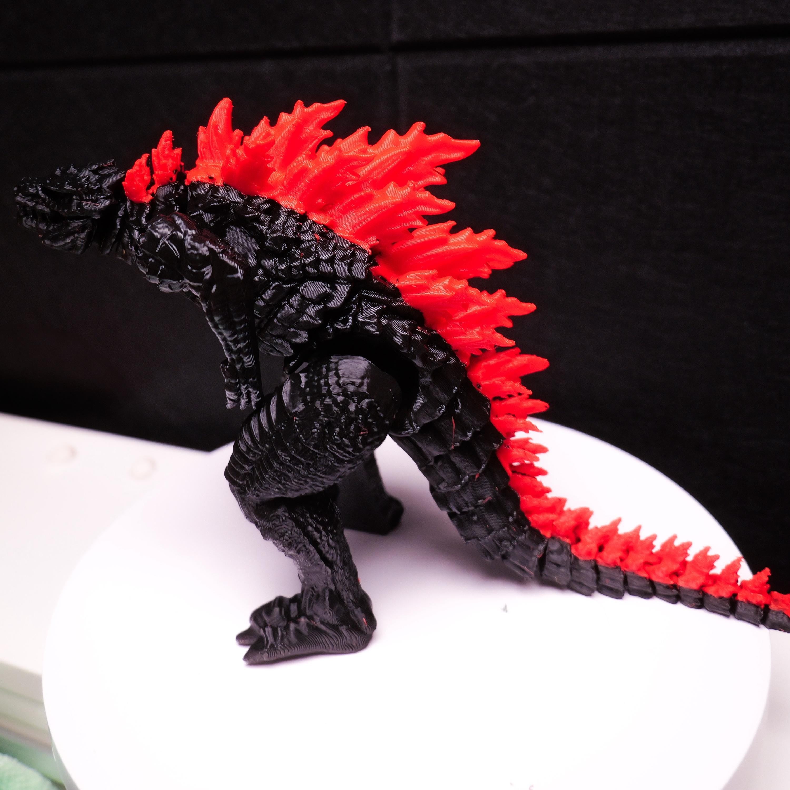 Godzilla Evil Bright Red Figure