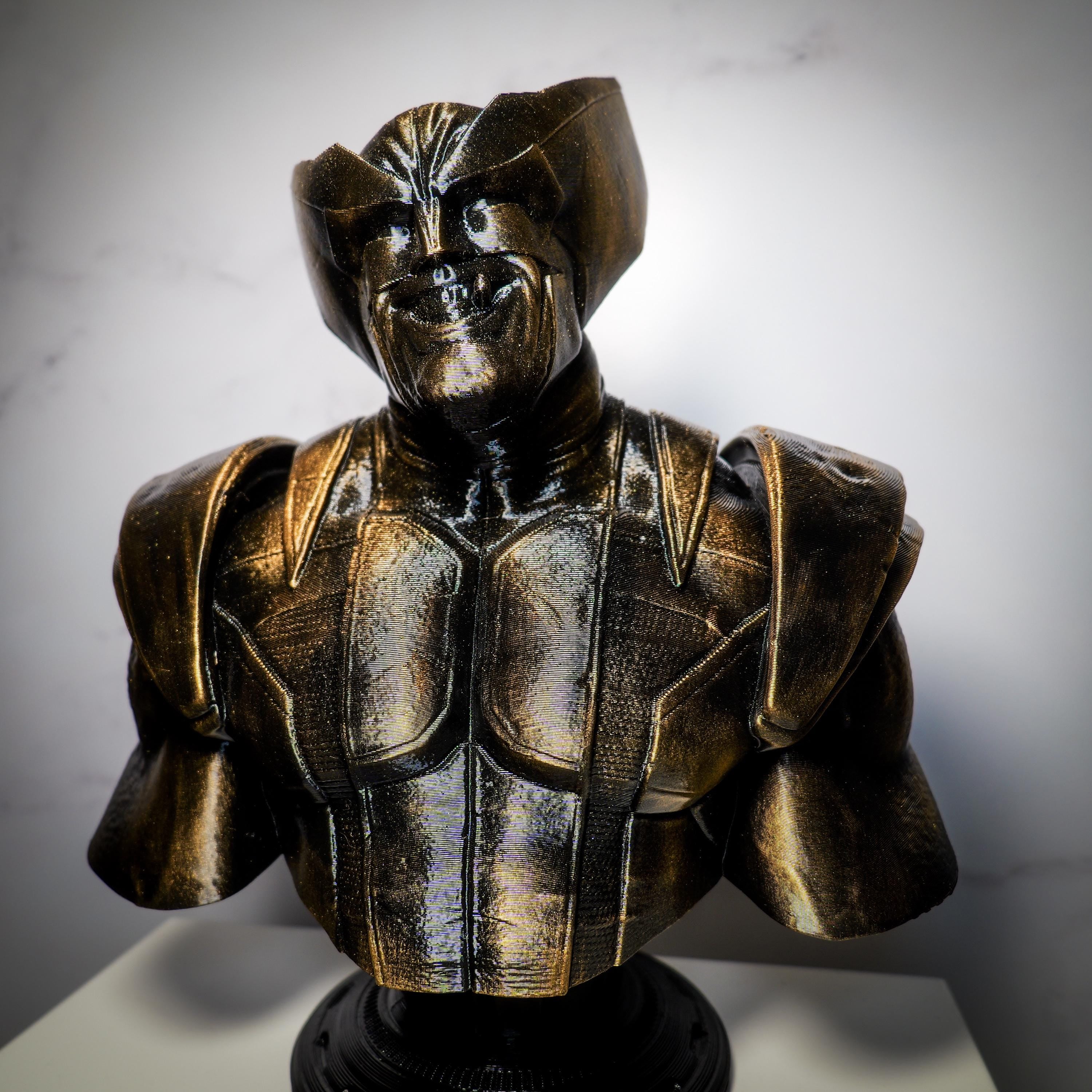 Wolverine Gold Antique Bust