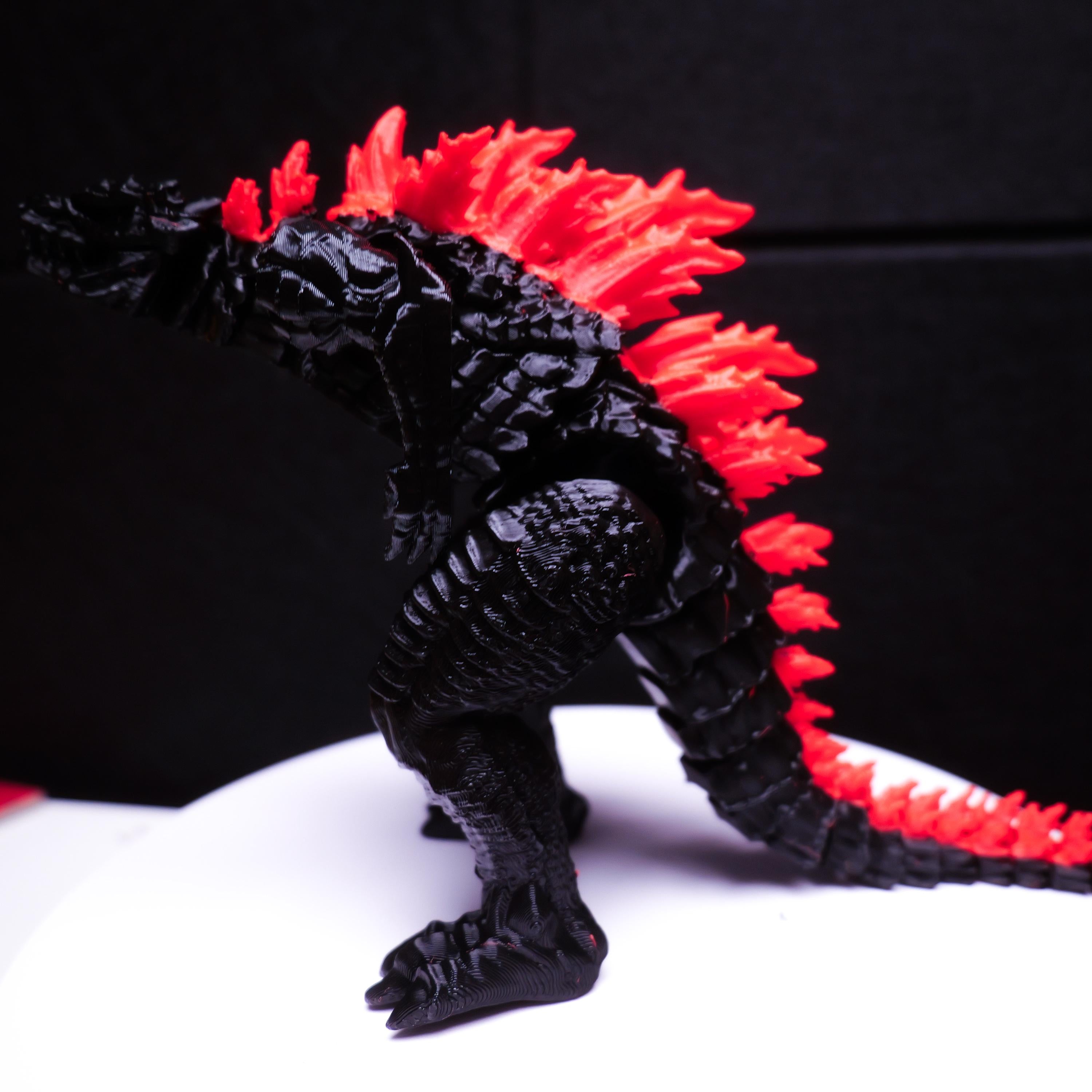 Godzilla Evil Bright Red Figure