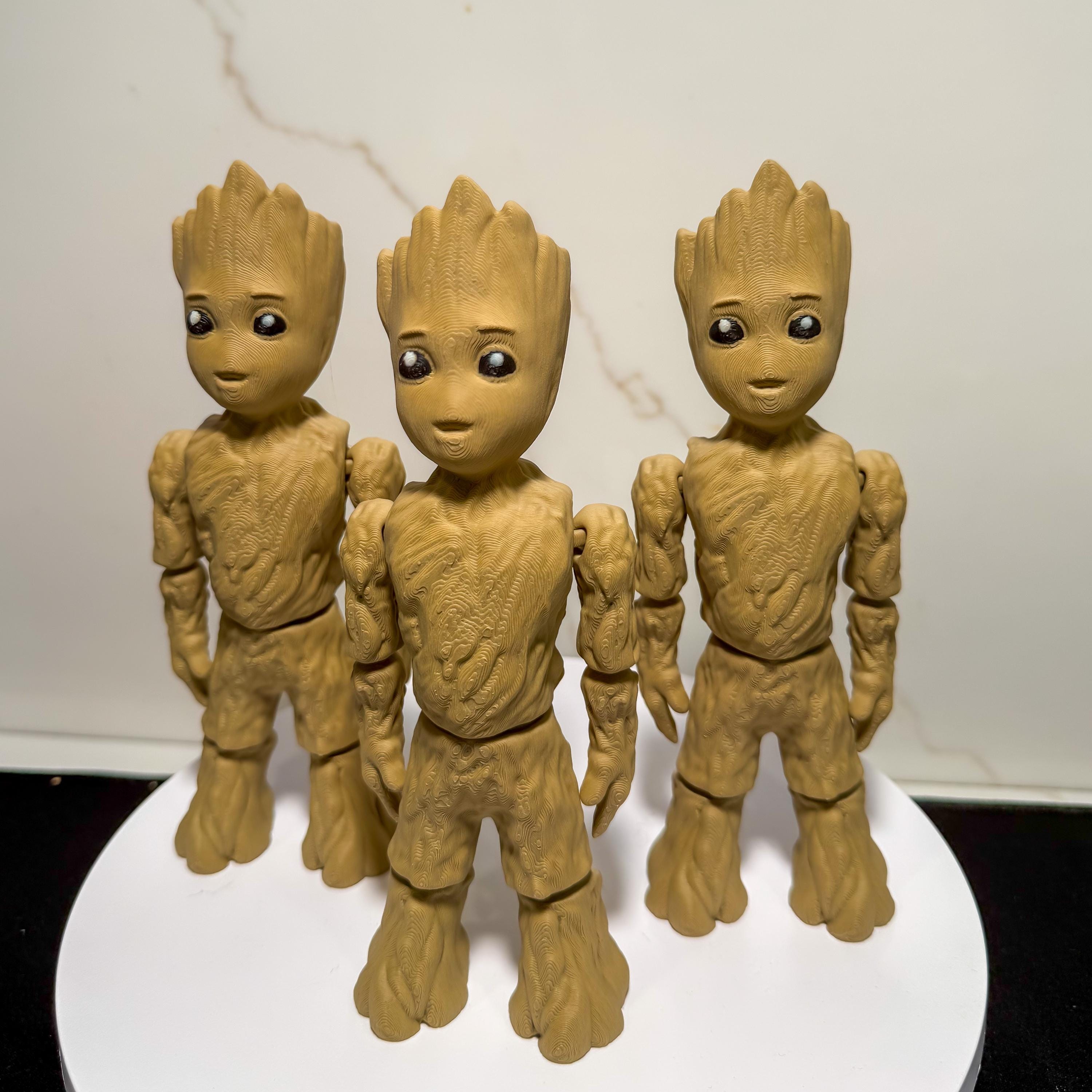 Groot 7” Posable Toy Action Figure GOTG