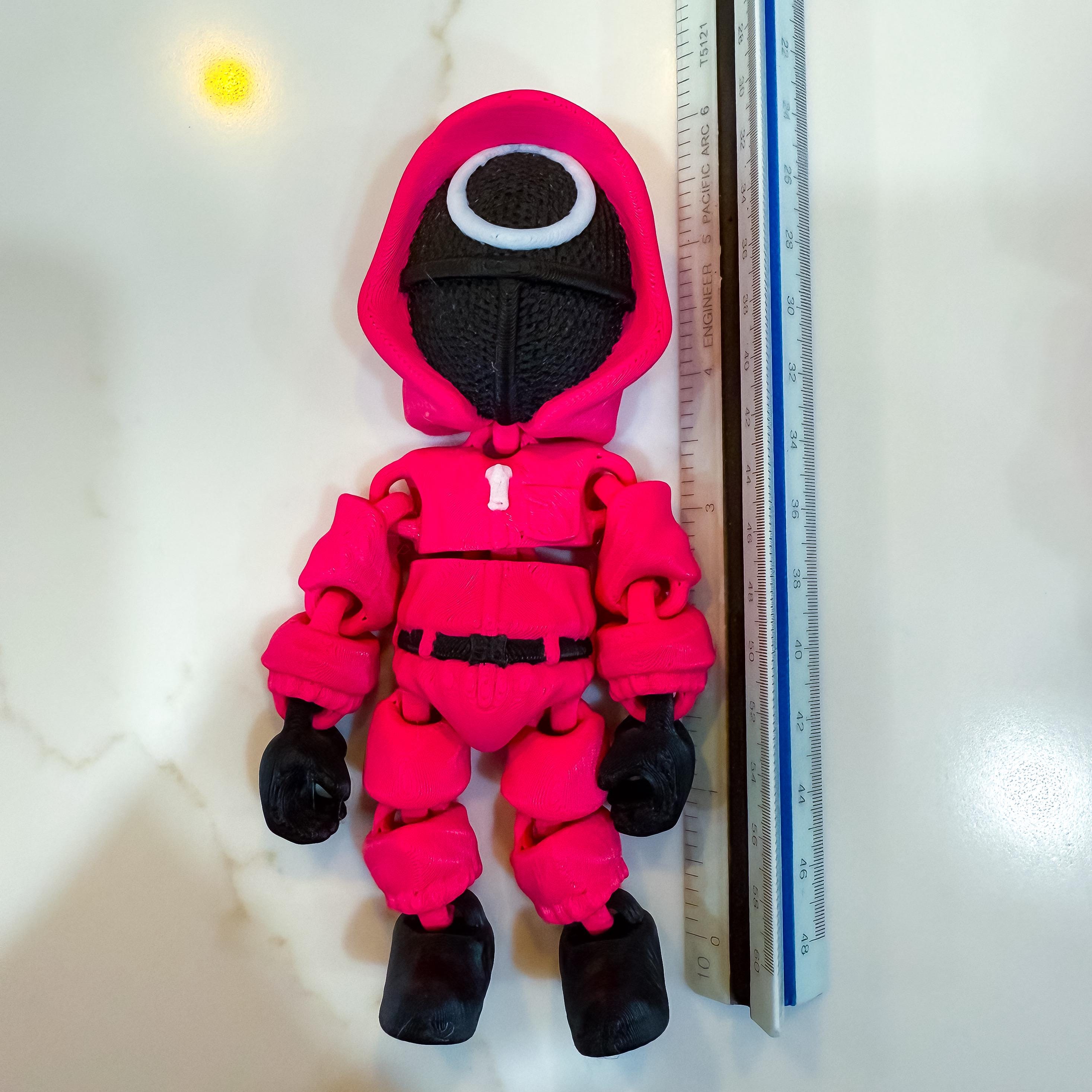 Squid Game Figures Poseable Netflix TV Show Toy