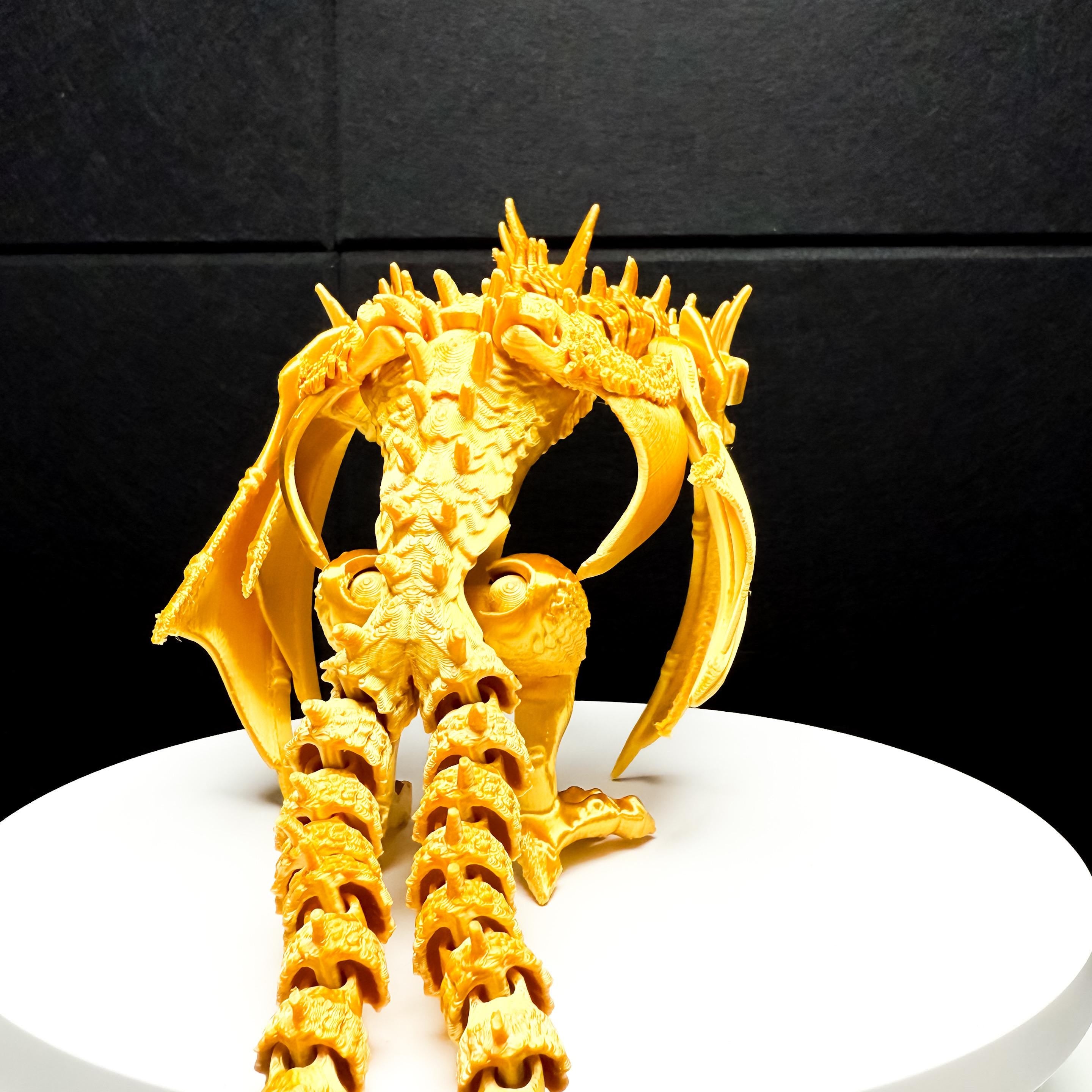 King Ghidorah 3 Headed Dragon Fully Articulated Figure