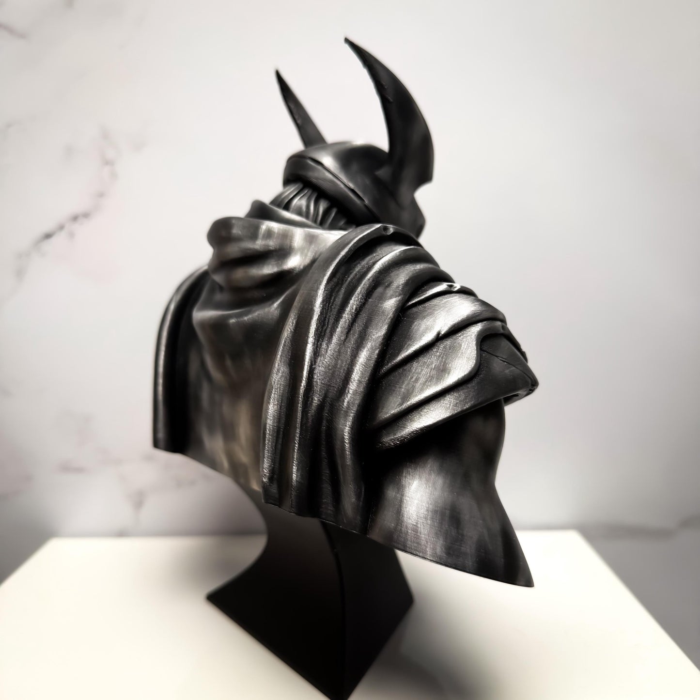 Thor Marvel Rivals Vintage Silver Statue Bust