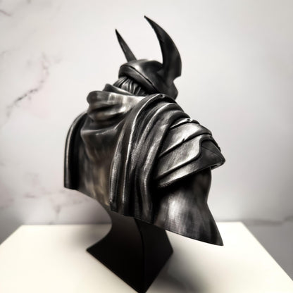 Thor Marvel Rivals Vintage Silver Statue Bust