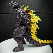 Fully Articulated Godzilla Figure Powered Gold Posable Kaiju Toy