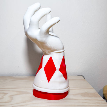 Mighty Morphin Red Power Rangers Arm Hand Controller & Headphones Stand