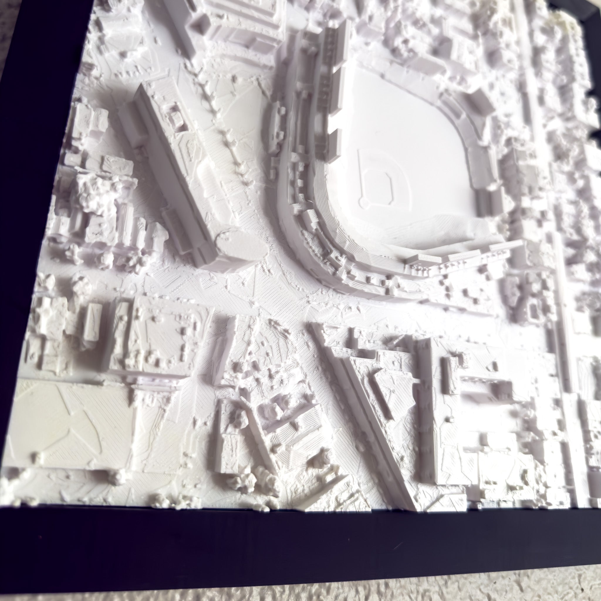 Stadium Map Chicago Cubs - Wrigley Field Wall Art Piece