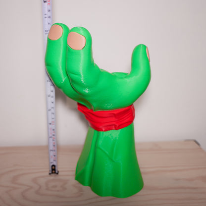 TMNT Raphael Teenage Mutant Ninja Turtles Arm Hand Controller & Headphone Stand