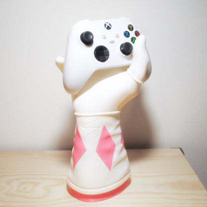 Mighty Morphin Power Rangers Pink Arm Hand Controller & Headphone Stand