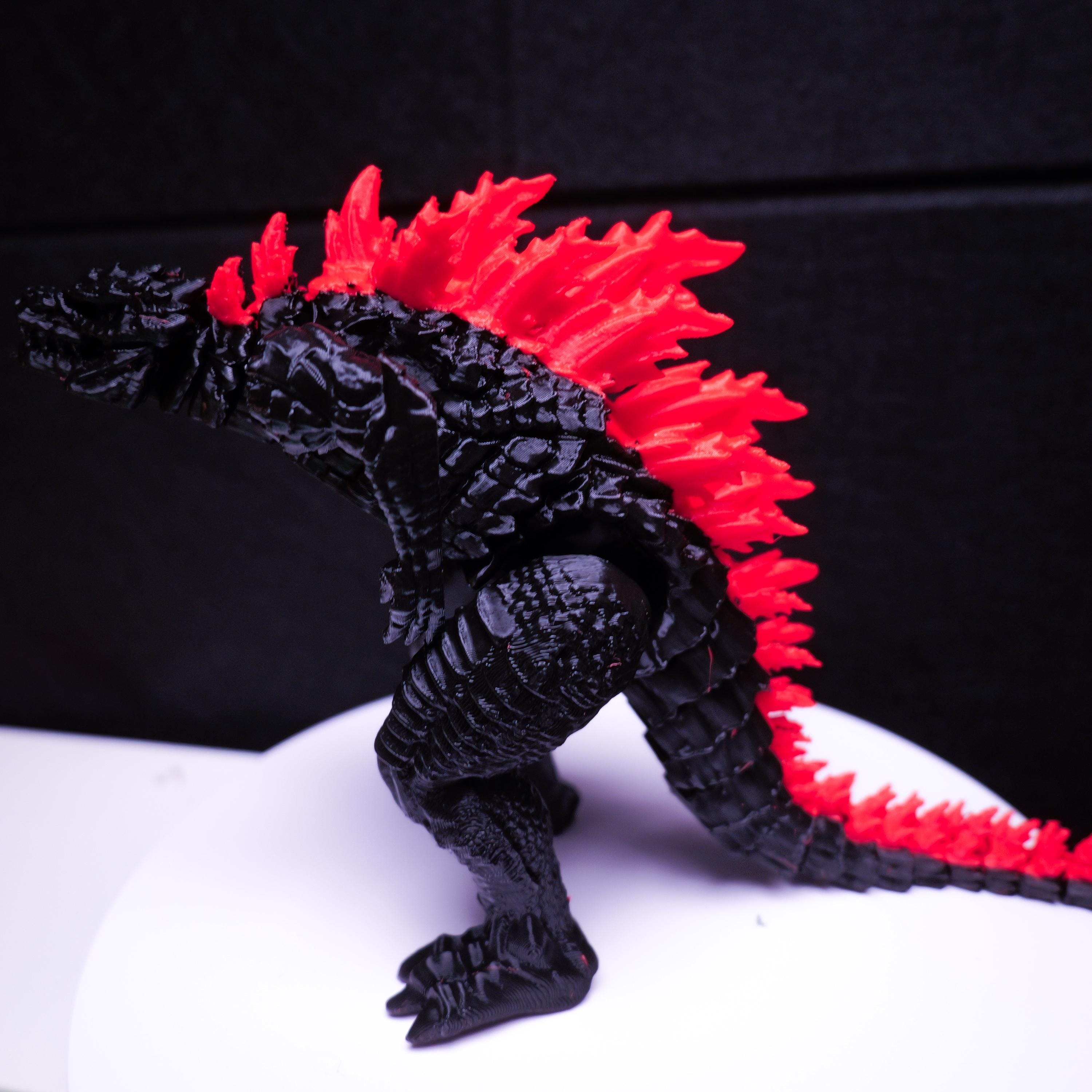Godzilla Evil Bright Red Figure
