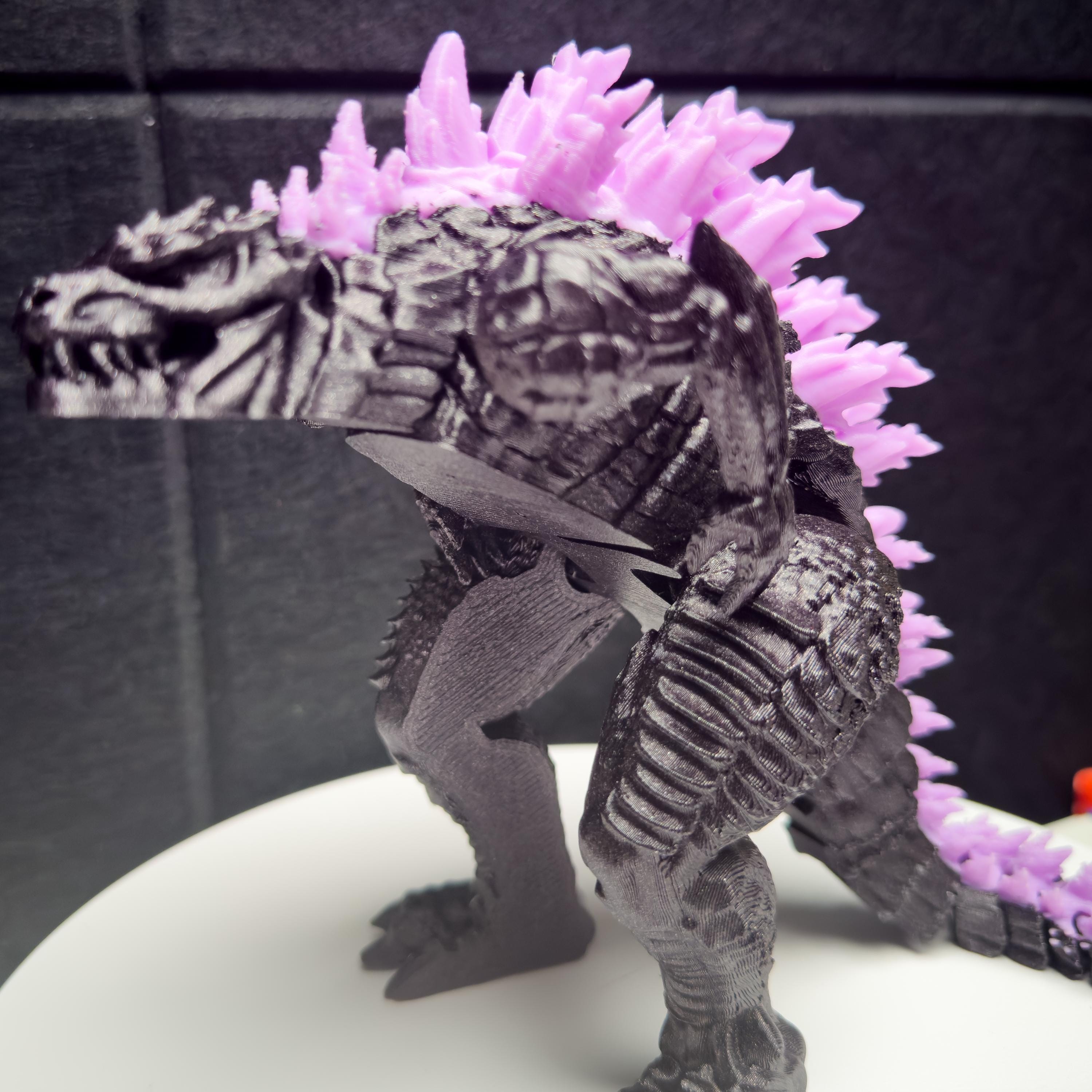Fully Articulated Godzilla Glow In The Dark Figure Kaiju