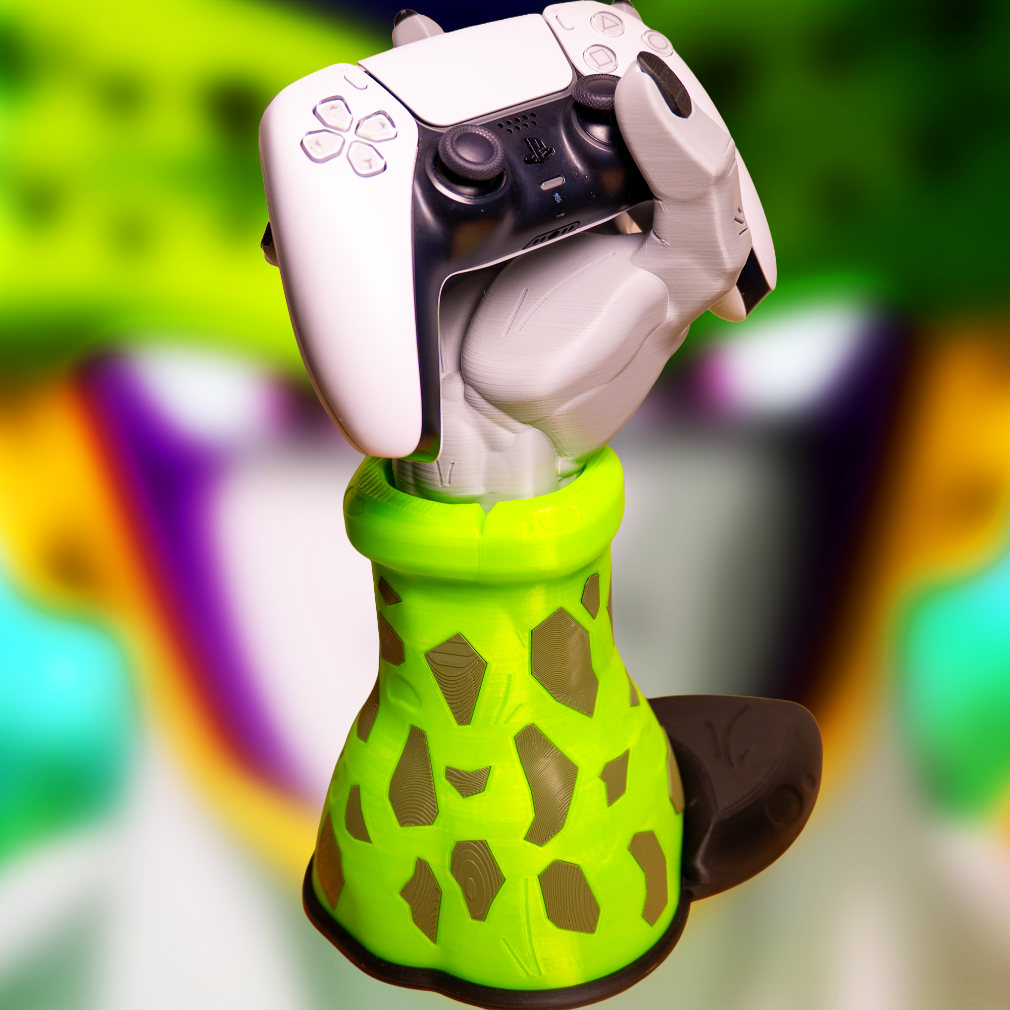 Dragon Ball Z Cell Hand Controller Holder Stand Anime Gamer Desk Display