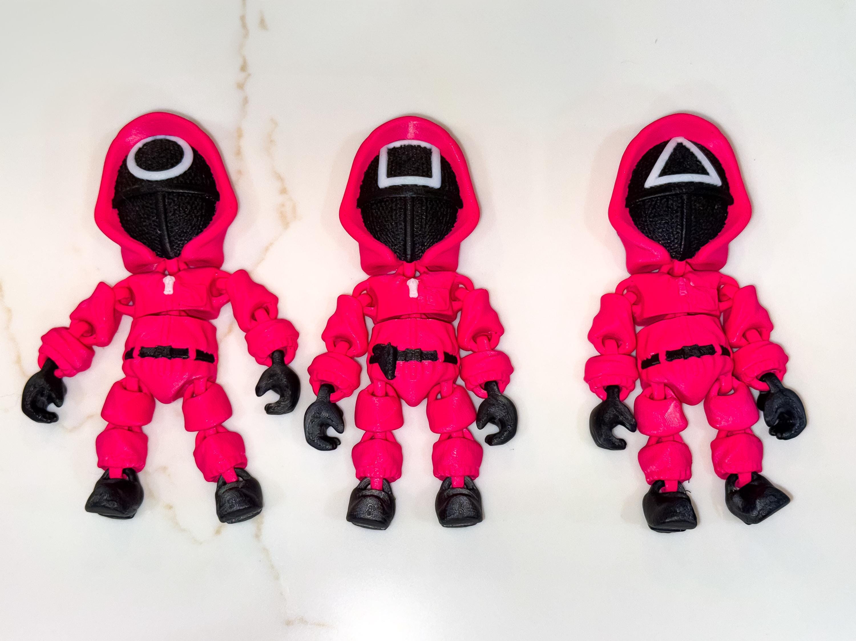 Squid Game Figures Poseable Netflix TV Show Toy