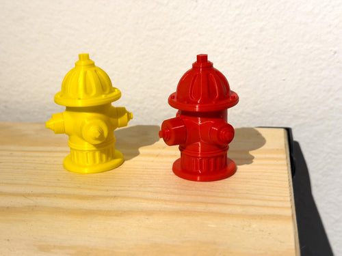 Clicky Fidget Fire Hydrant Toy Satisfying Calming Clicker Customizable Unique Miniature Prop Desk Toy