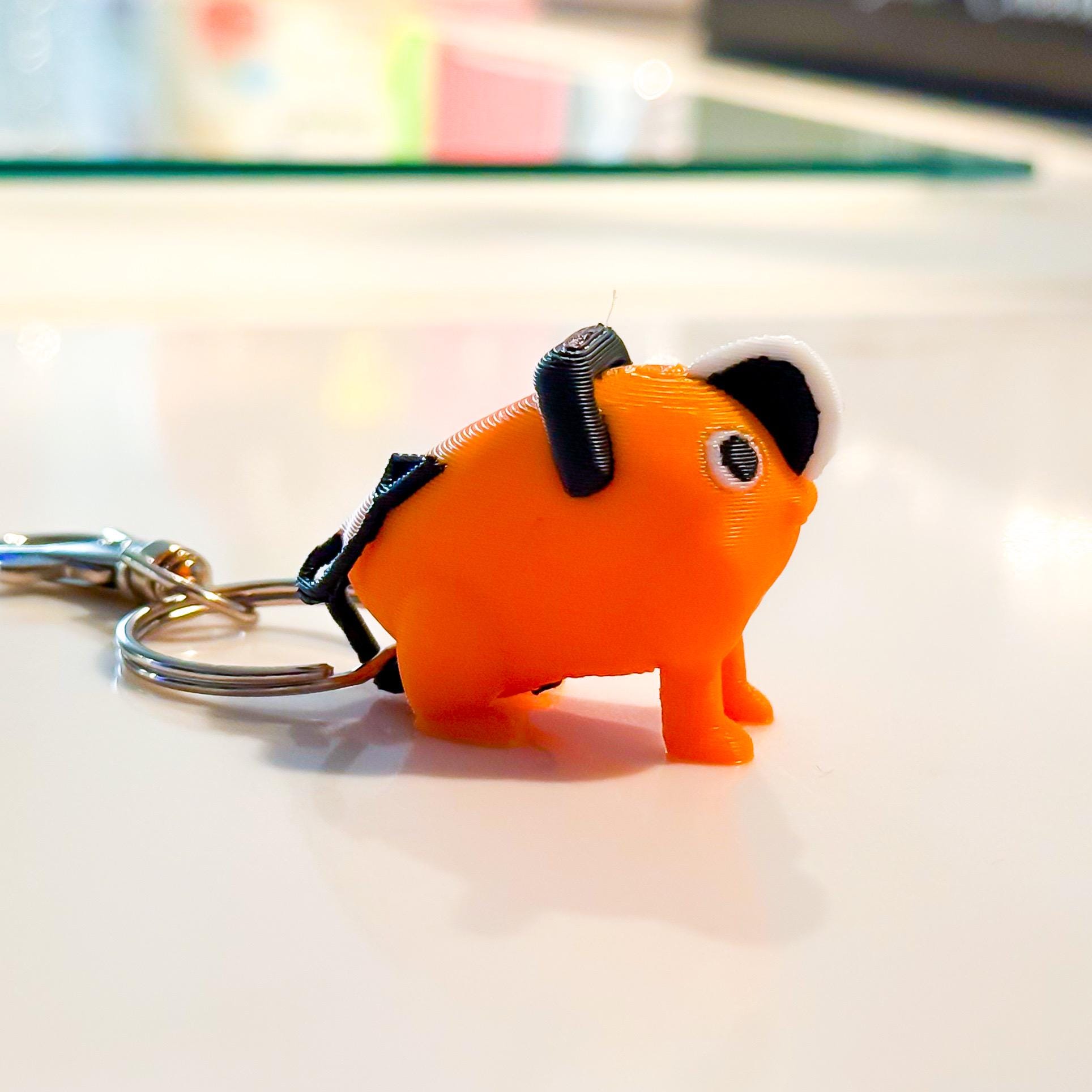 Pochita Keychain Chainsaw Man Anime Devil Dog