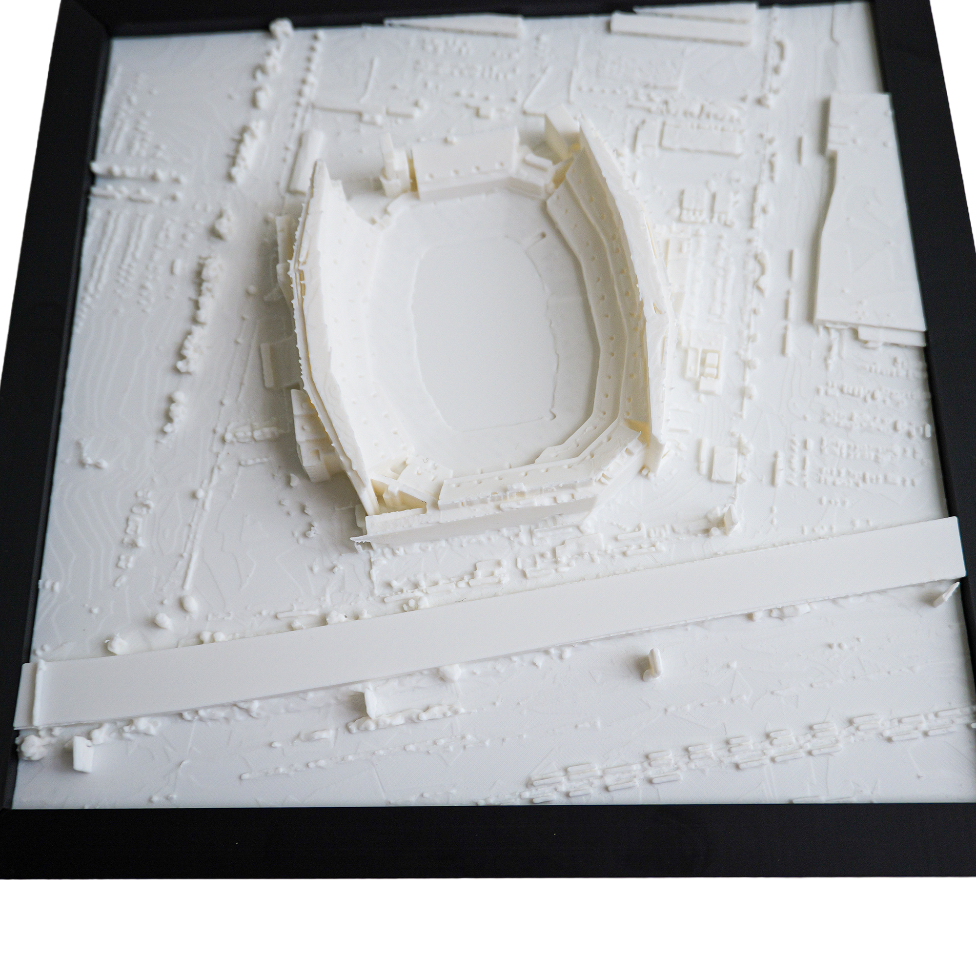 Stadium Map Philadelphia Eagles - Lincoln Financial Field Wall Art Piece