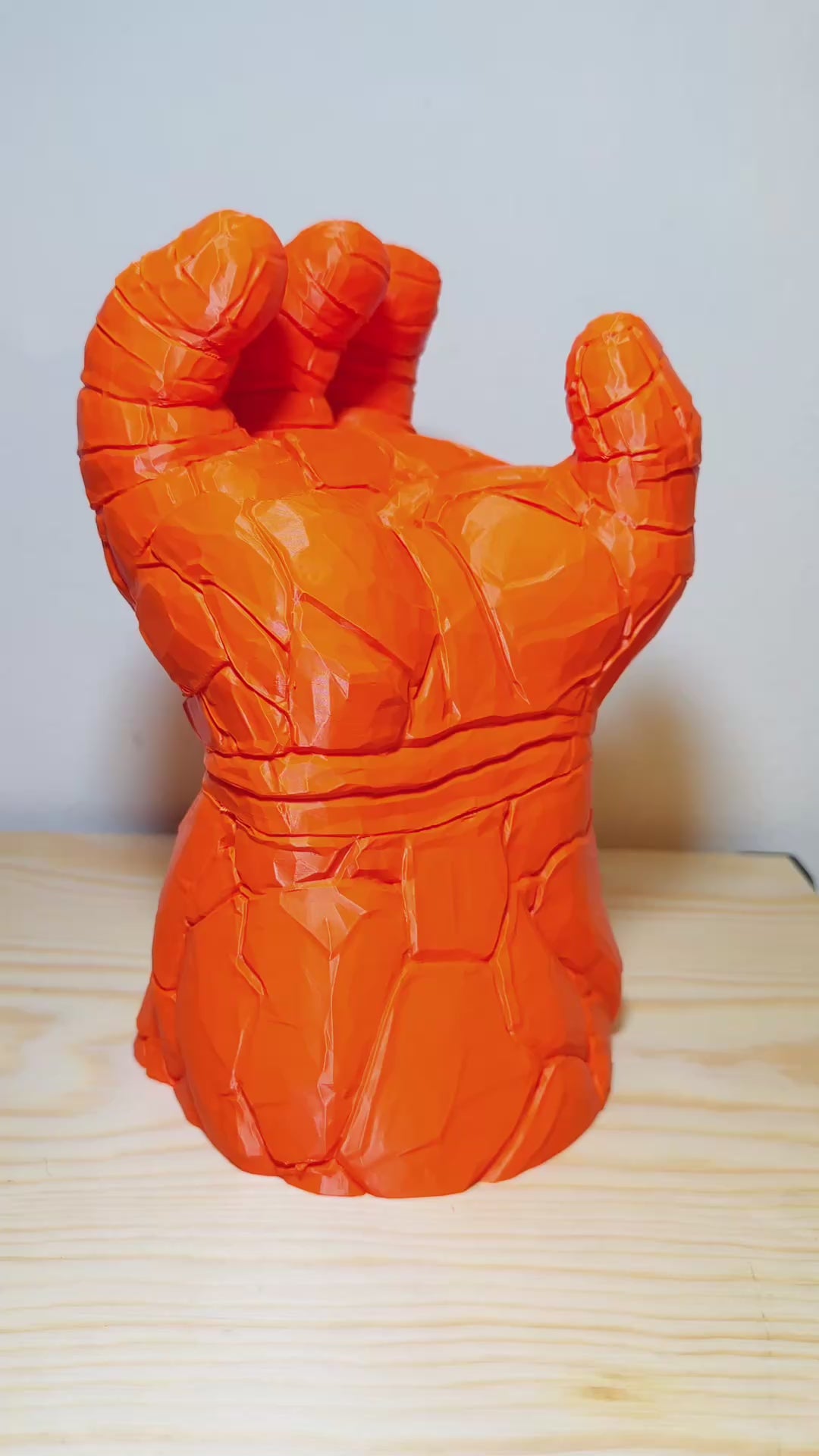 Load video: Fantastic Four The Thing Arm Hand Controller &amp; Headphone Stand