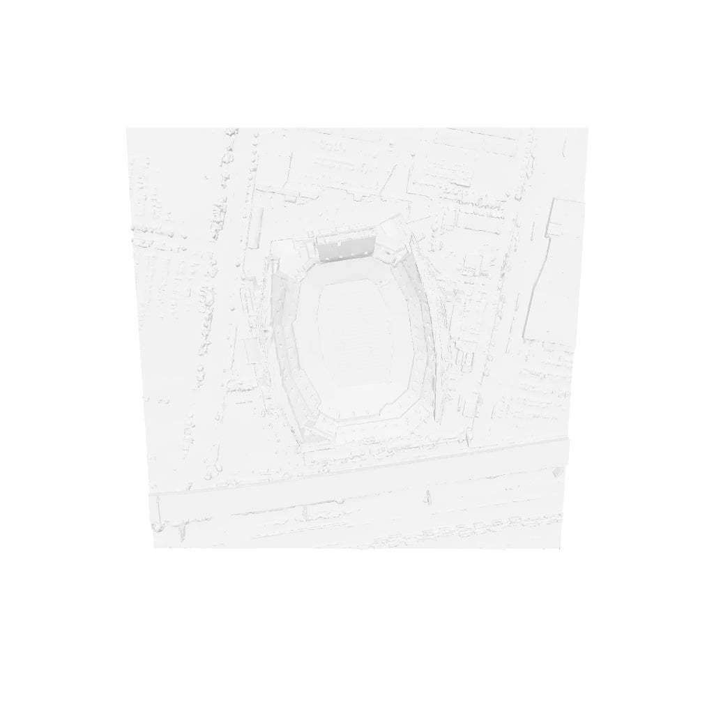 Stadium Map Philadelphia Eagles - Lincoln Financial Field Wall Art Piece