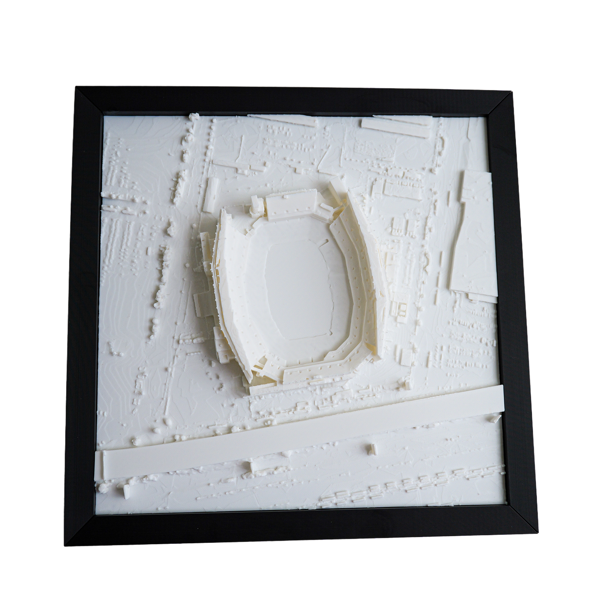 Stadium Map Philadelphia Eagles - Lincoln Financial Field Wall Art Piece