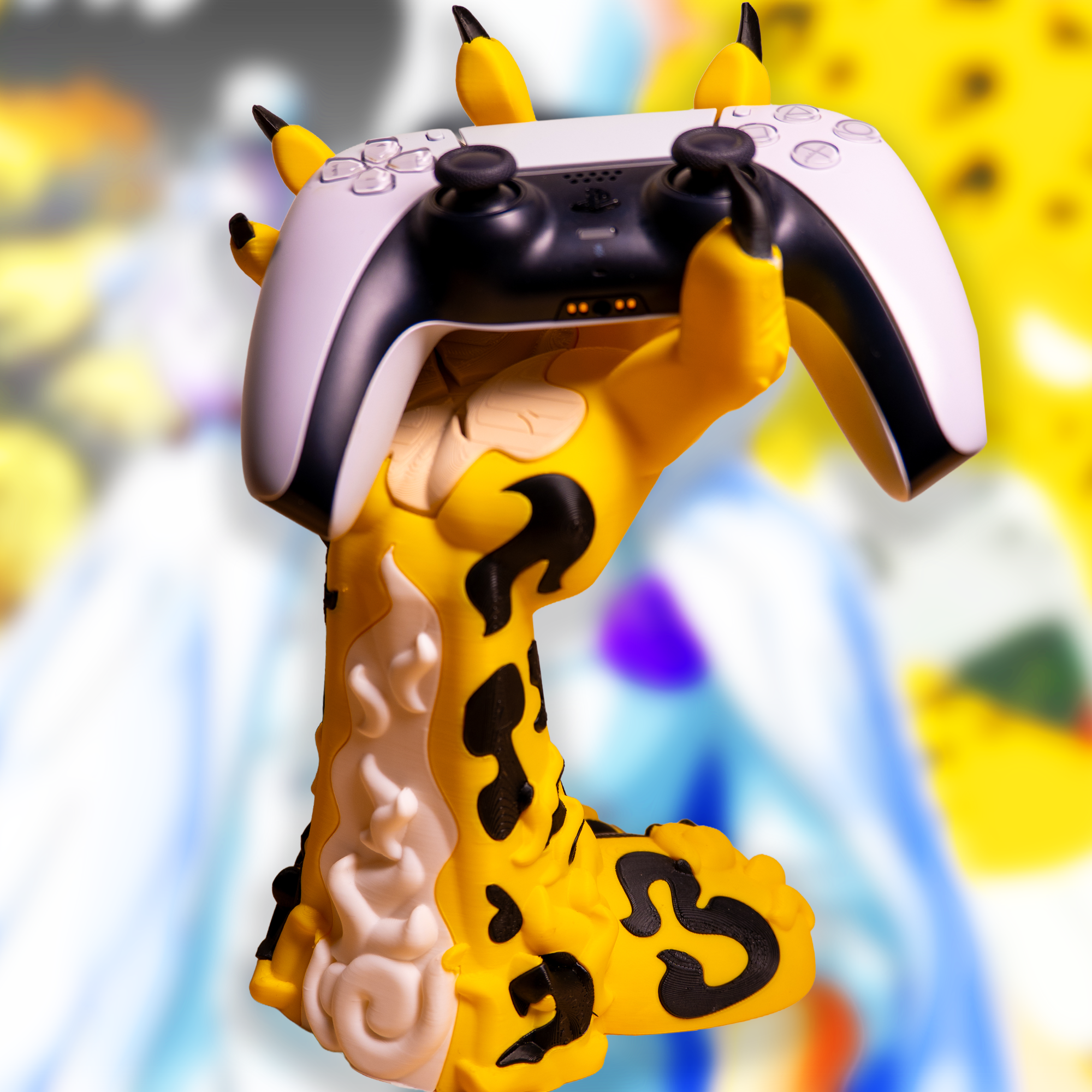 One Piece Rob Lucci Leopard Devil Fruit Arm Hand Controller & Headphone Stand
